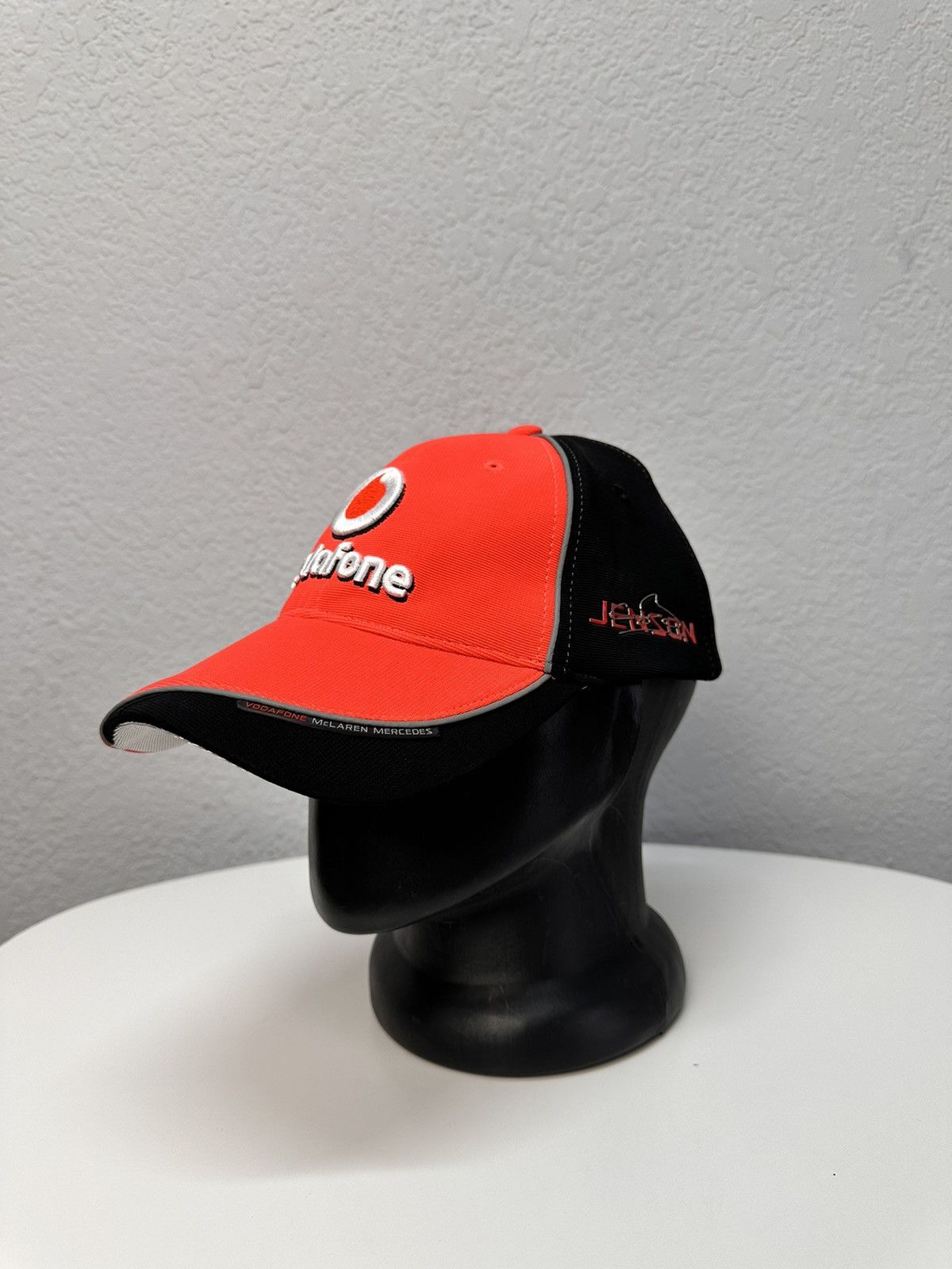 Mercedes-Benz Vodafone McLaren Mercedes F1 cap Jenson Button racing Size ONE SIZE - 2 Thumbnail