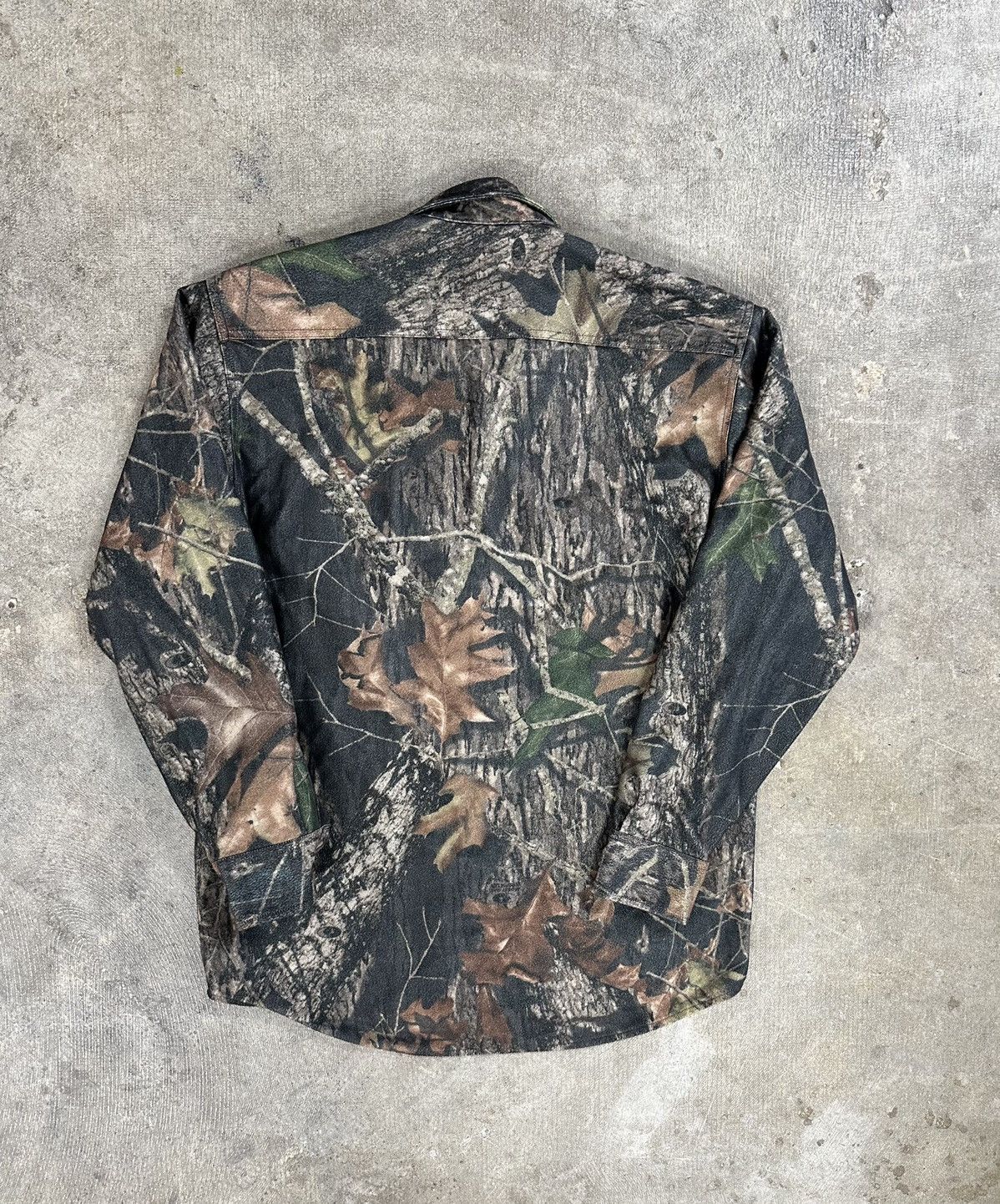 Cabelas × Vintage Crazy Y2K Cabela’s Mossy Oak Camoflauge Button Up Size US M / EU 48-50 / 2 - 2 Thumbnail