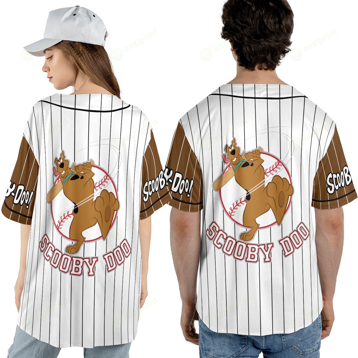The Unbranded Brand Scooby Doo Baseball Jersey, Jersey Shirt Size US M / EU 48-50 / 2 - 2 Thumbnail