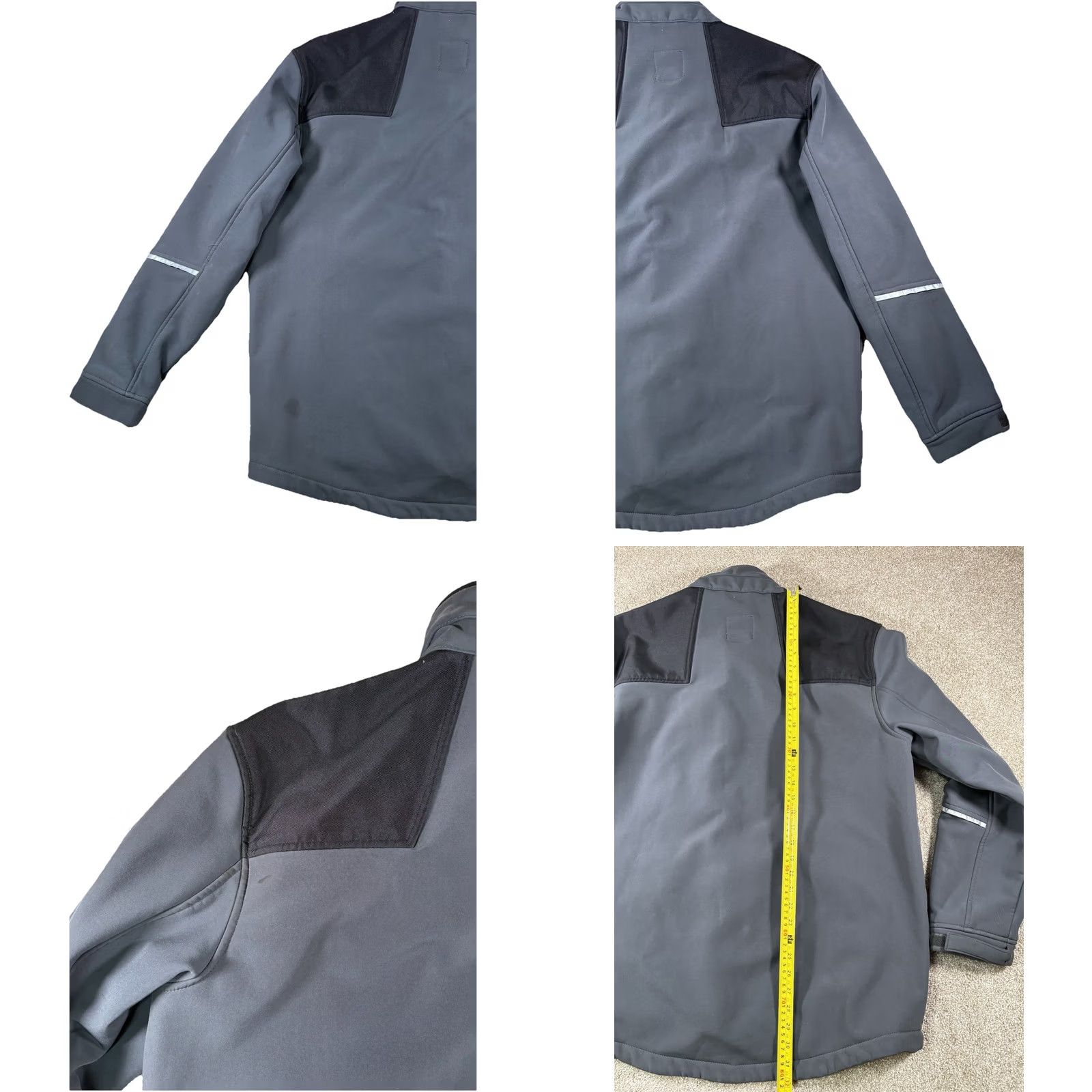 Sears Y2K Sears Craftsman Tools Winter Full Zip Jacket Grey & Black XXL Men Athletic Outdoor Retro Workwear Full Zip Jacket Size US XXL / EU 58 / 5 - 9 Thumbnail