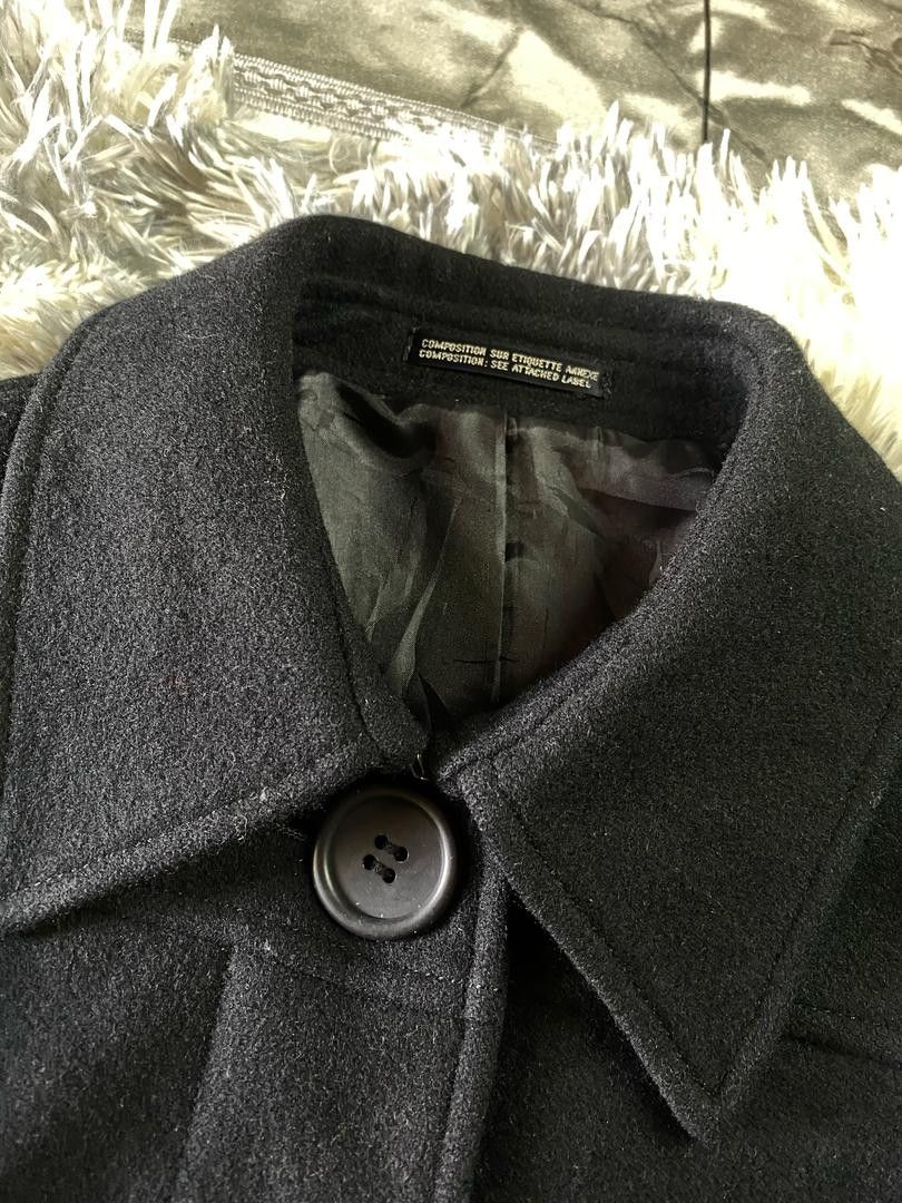 ATSURO TAYAMA Very Nice👺 Atsura Tayama Wool Trech Coat Size S / US 4 / IT 40 - 4 Thumbnail