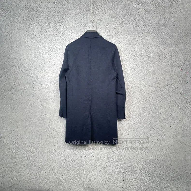 Louis Vuitton Louis Vuitton Navy Blue Pocket Midi Coat Size US S / EU 44-46 / 1 - 2 Thumbnail