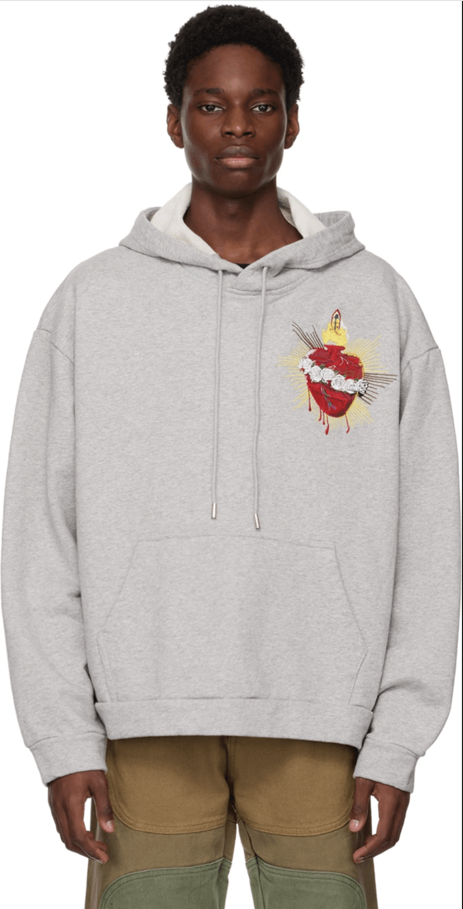 Who Decides War Sacred Heart Hoodie Size US S / EU 44-46 / 1 - 1 Thumbnail