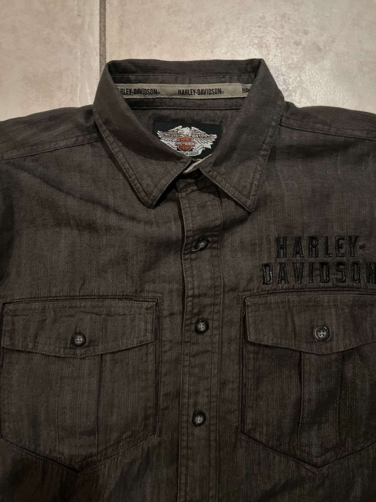 Harley Davidson Harley Davidson Long sleeve knit Size US M / EU 48-50 / 2 - 2 Thumbnail