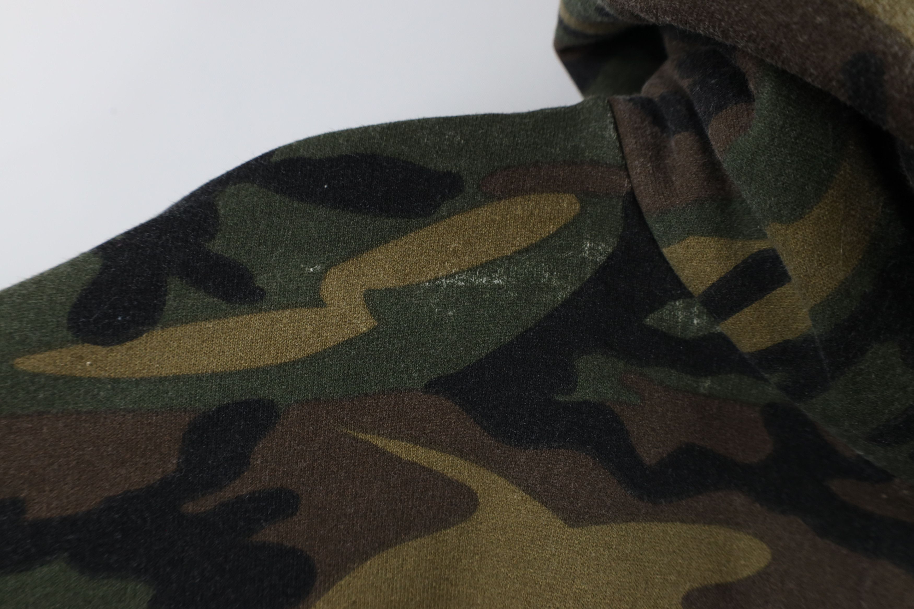 Vintage Vintage 90s Streetwear Fit Camouflage Hoodie Sweatshirt Size US XL / EU 56 / 4 - 5 Thumbnail
