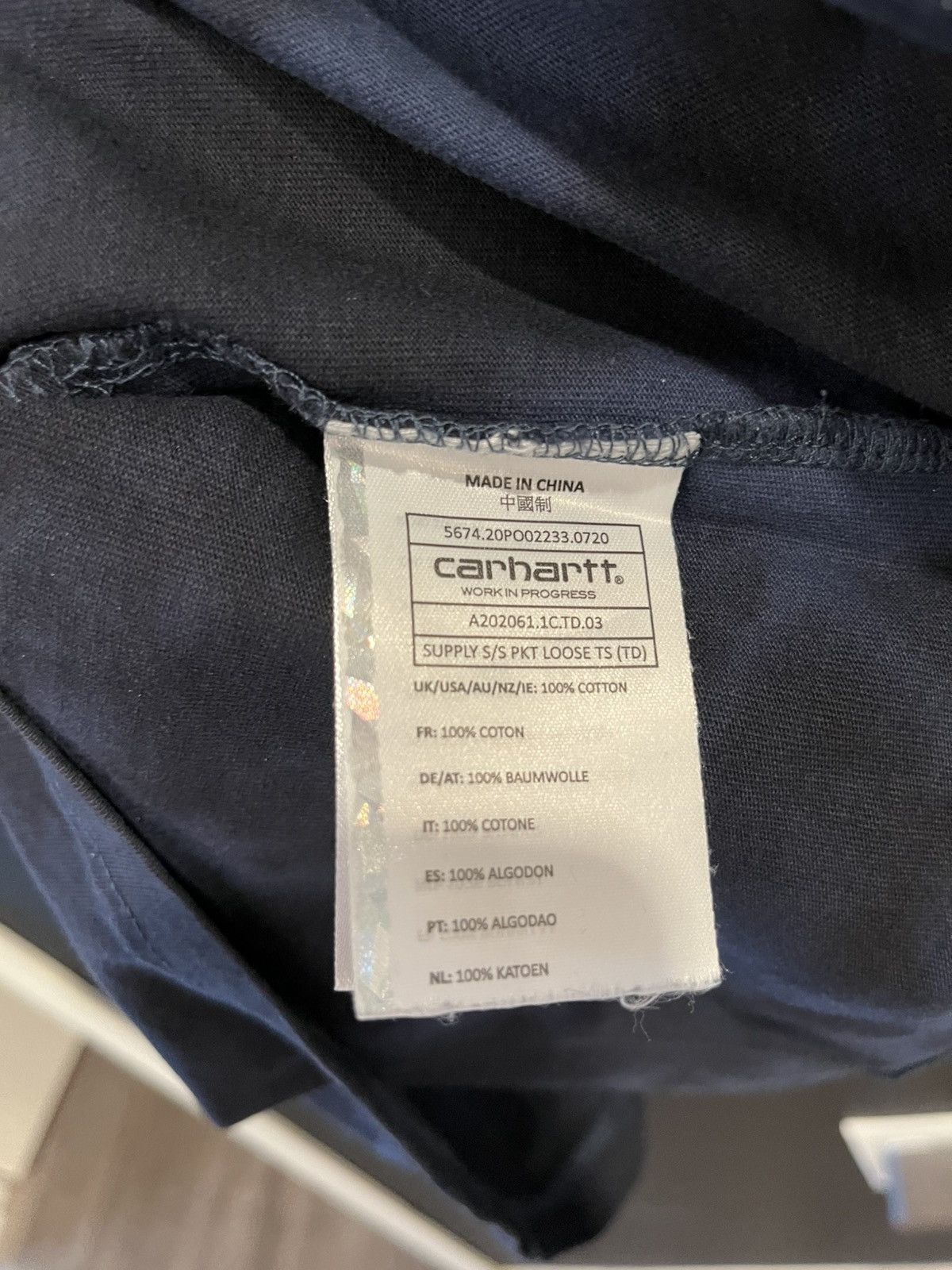 Carhartt Wip Carhartt x Supply store tee Size US S / EU 44-46 / 1 - 5 Thumbnail