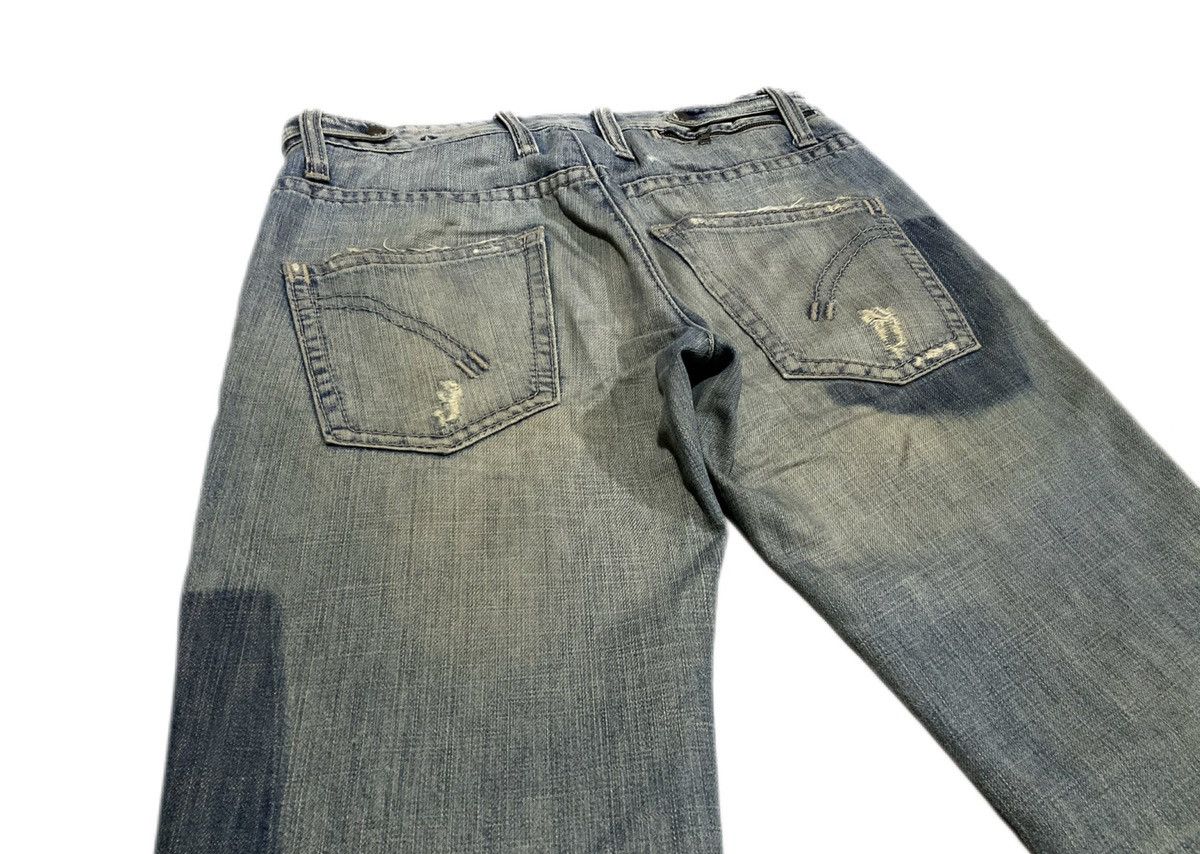 Japanese Brand × Neil Barrett 🔥Archived Neil Barret Distressed Denim Zipper Multi Pockets Size US 32 / EU 48 - 9 Thumbnail