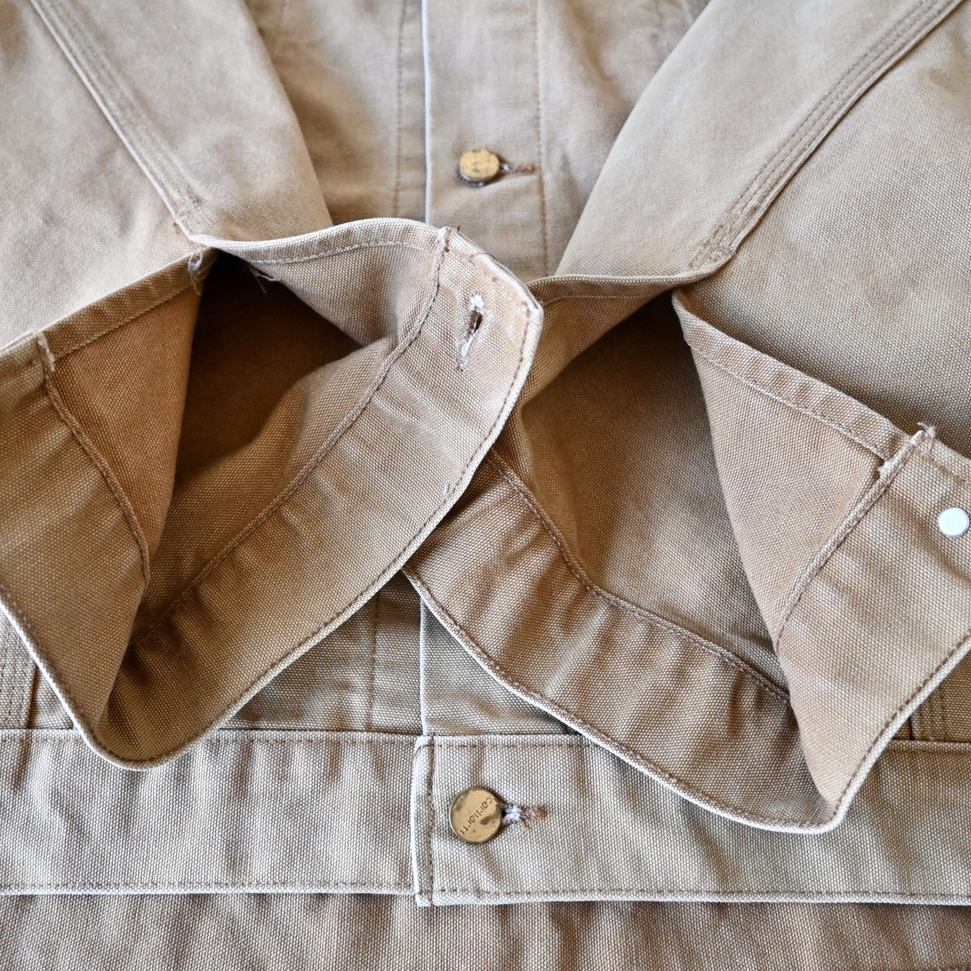 Carhartt VTG 1990s Carhartt Trucker Jacket, brown duck, made in USA Size US XXL / EU 58 / 5 - 17 Thumbnail