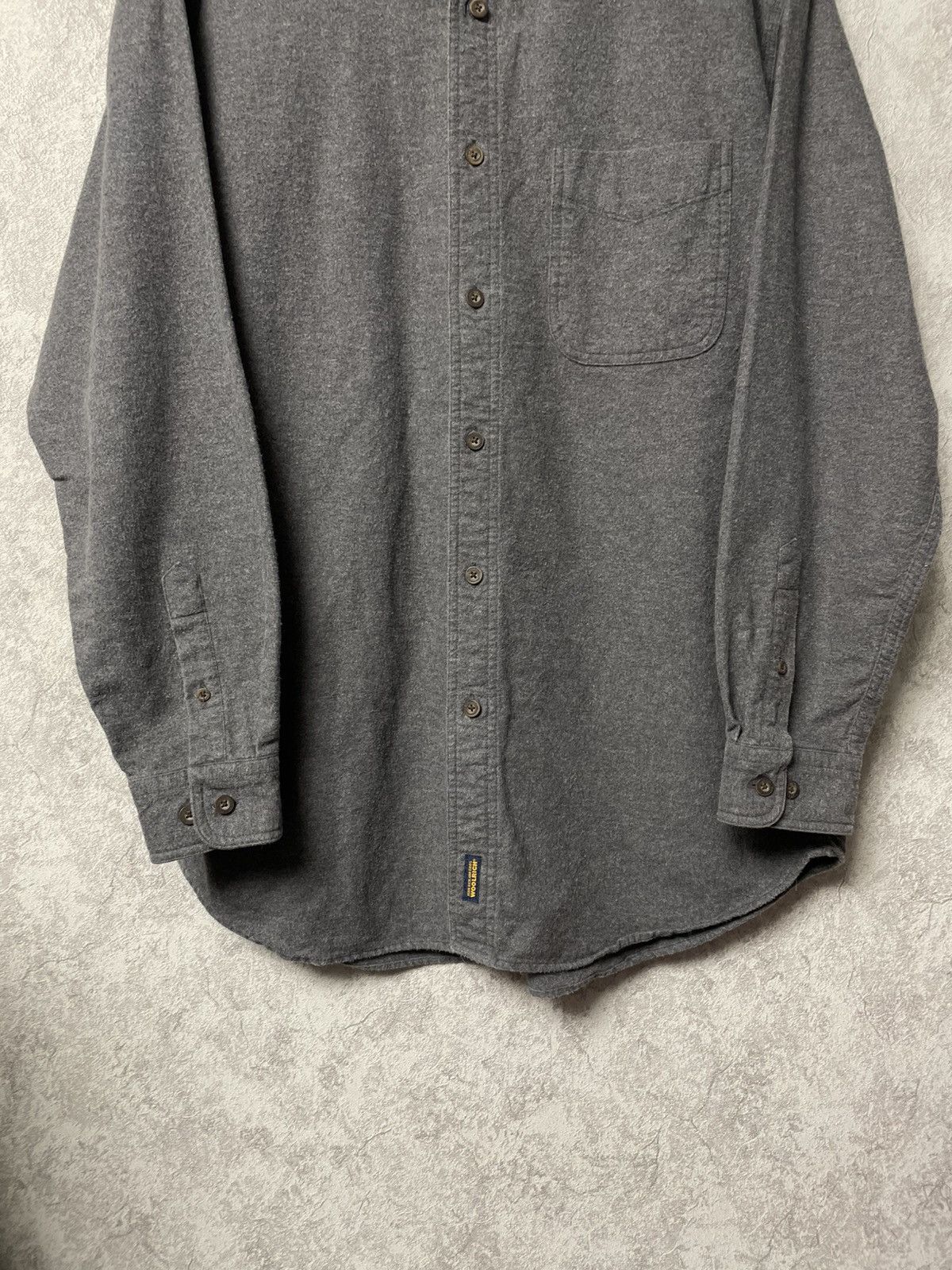 Woolrich Woolen Mills Woolrich Heavyweight Grey Shirt Button-Down Outdoor Heritage Size US L / EU 52-54 / 3 - 3 Thumbnail