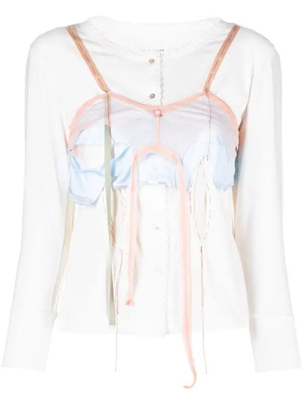 Maison Margiela o1y0625 Crewneck Sweatshirt in Multicolor Size S / US 4 / IT 40 - 1 Thumbnail
