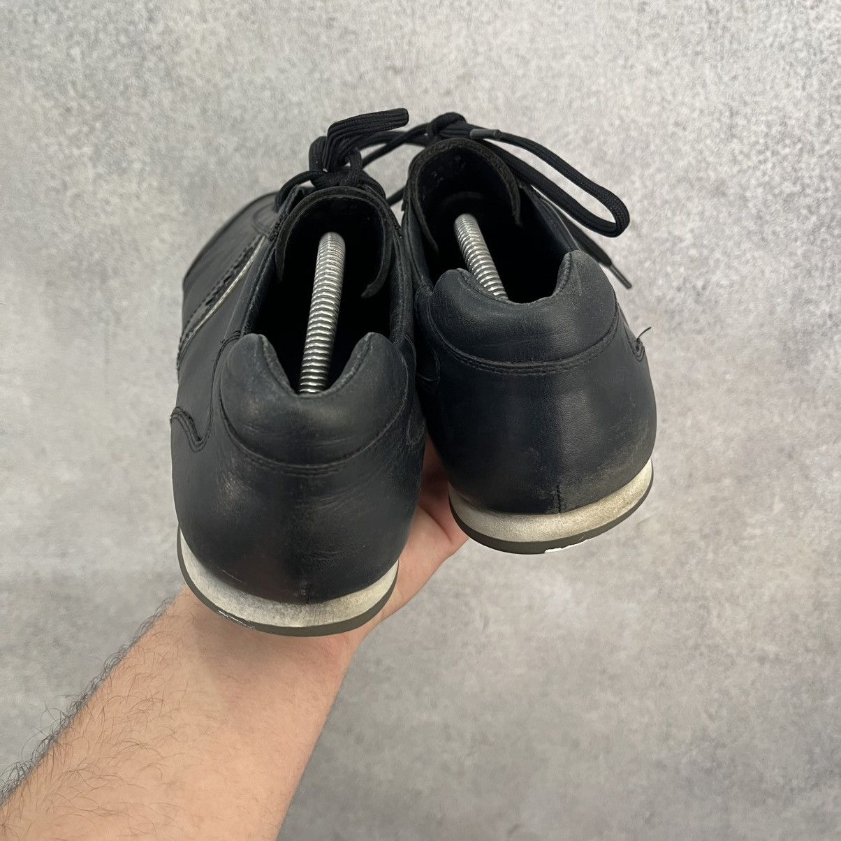 Prada Prada Shoes Vintage Leather Sneakers Archive Y2K Size US 9 / EU 42 - 8 Thumbnail