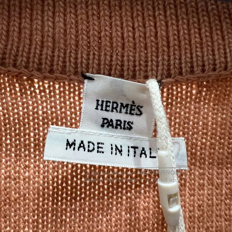 Hermes Hermes Wool cashmere blend knitted cardigan Size S / US 4 / IT 40 - 3 Thumbnail
