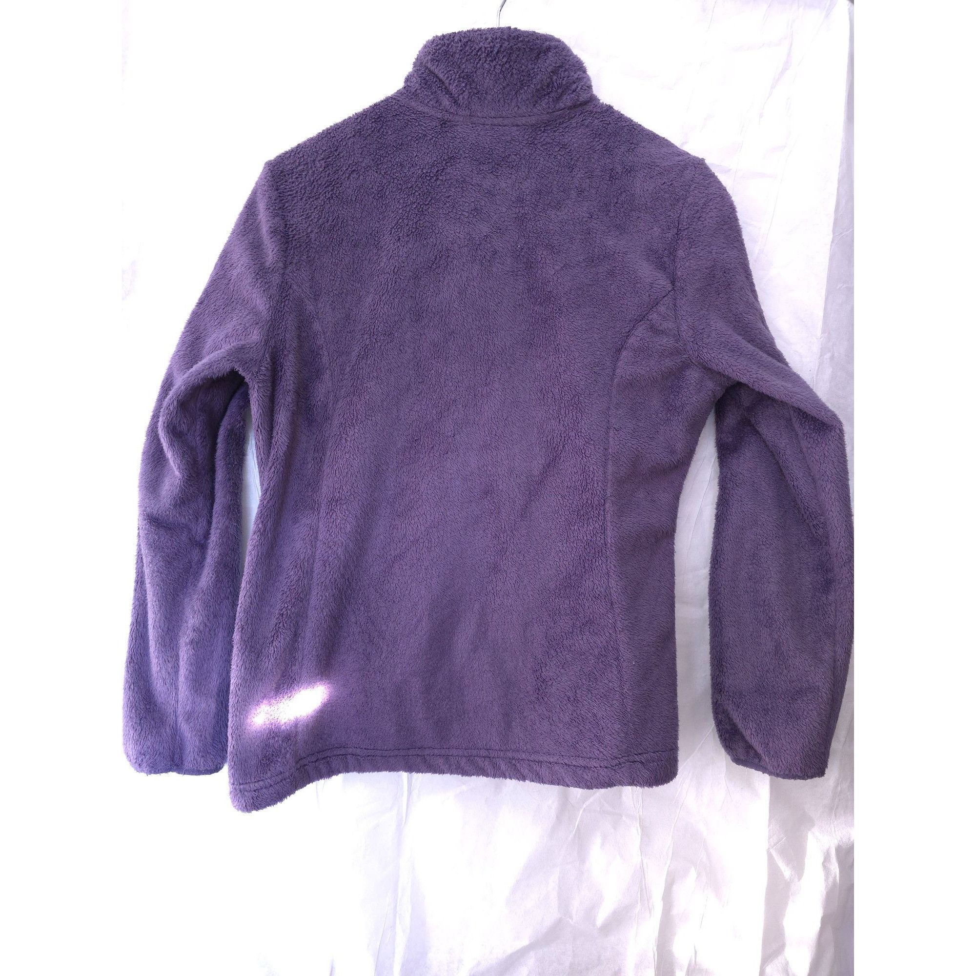 Free Country Free Country Women's Medium Purple Fleece Zip-Up Jacket Size M / US 6-8 / IT 42-44 - 5 Thumbnail