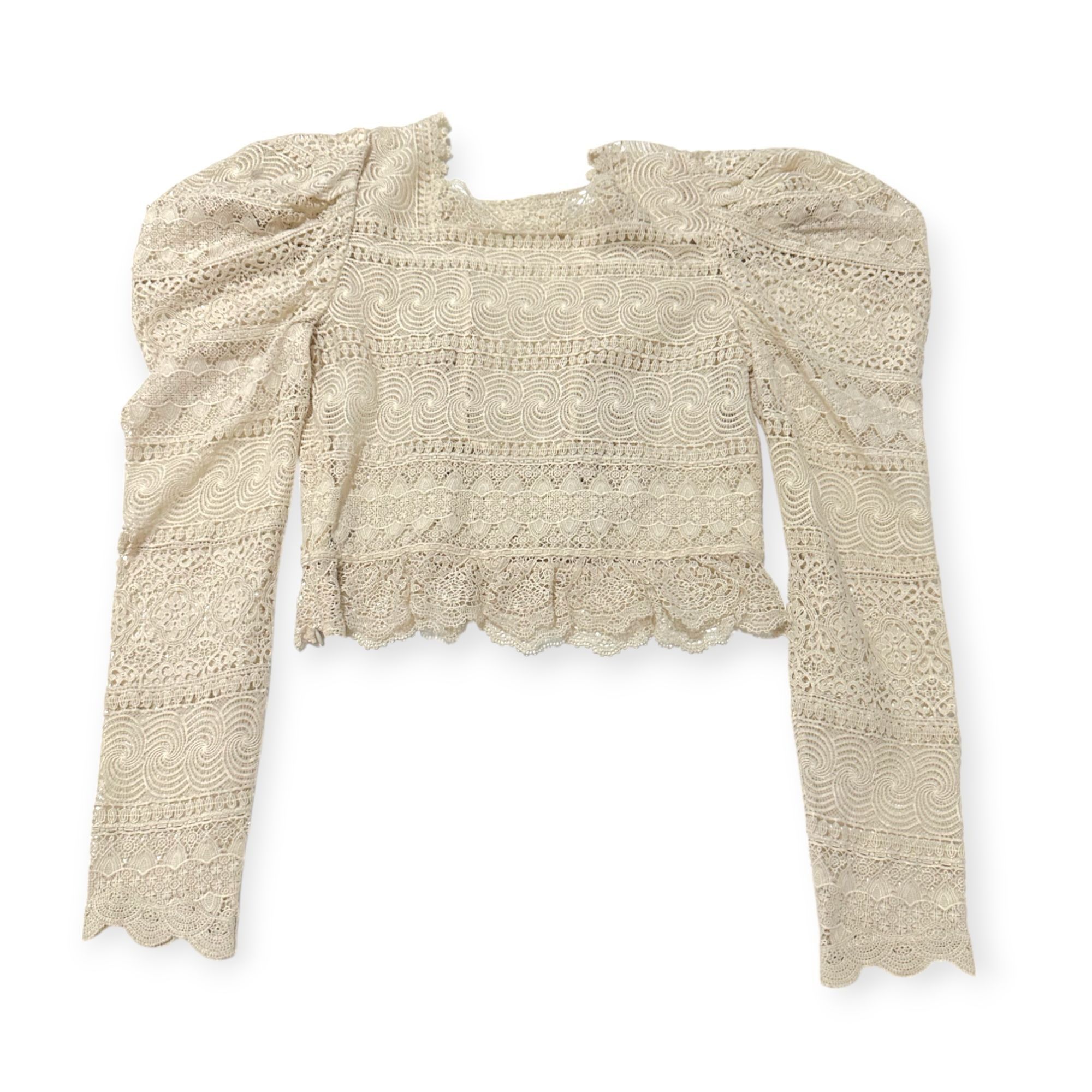 Ulla Johnson Ulla Johnson Eloise Blouse in Pearl, Size 4 New with tag Size S / US 4 / IT 40 - 6 Thumbnail