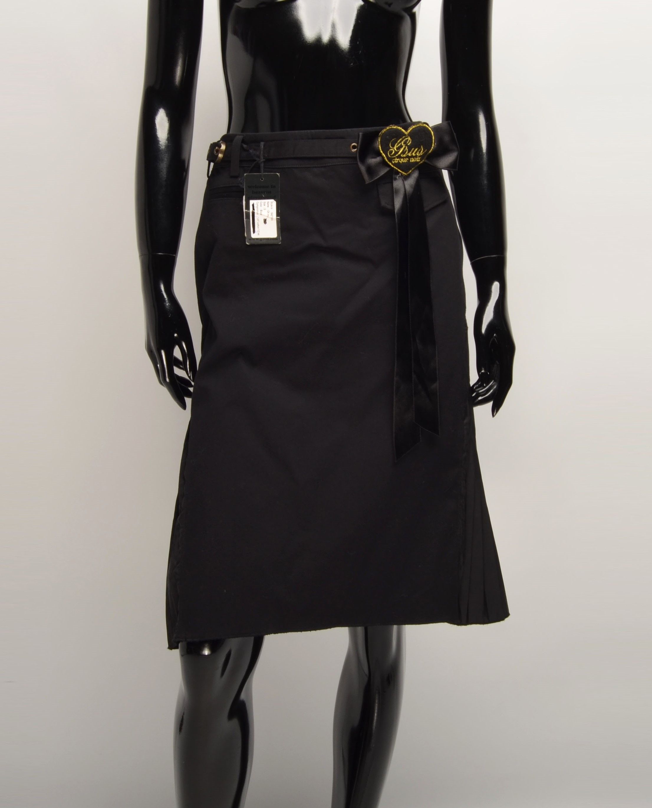 GSUS Sindustries × Vintage Gsus Sindustries Vintage Y2K Grunge Pleated Midi Skirt Size 30" / US 8 / IT 44 - 1 Thumbnail