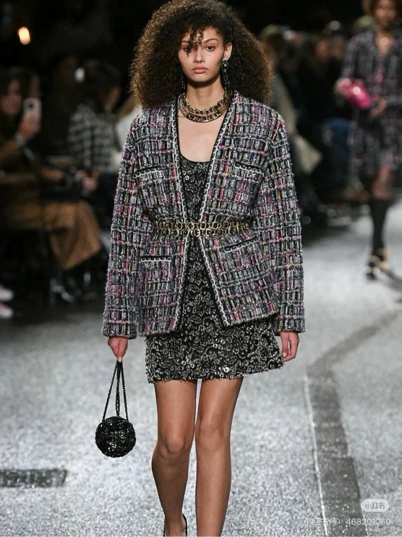 Chanel Chanel 24a Manchester tweed glazed jacket 2504-Nextarrow Size XXS / US 00 / IT 34 - 7 Thumbnail
