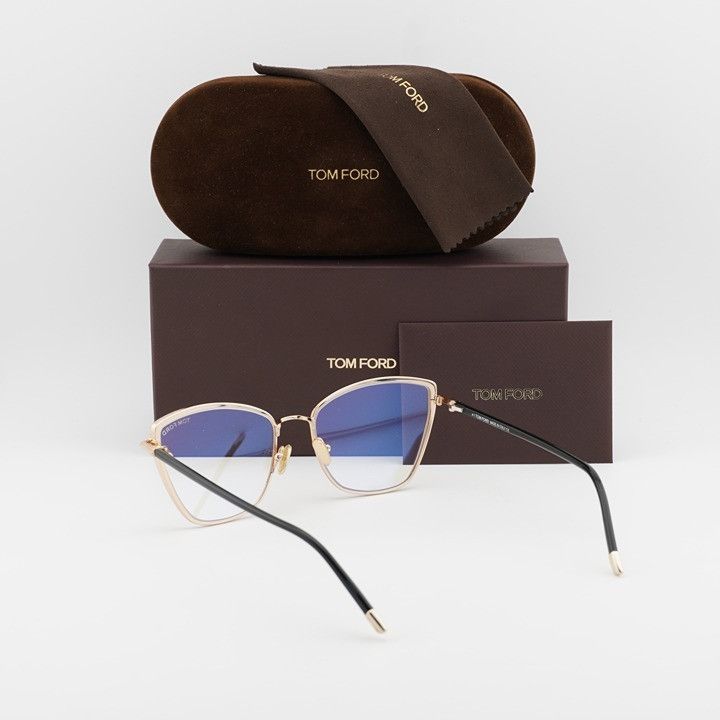 Tom Ford Tom Ford FT5740-B 001 Eyeglasses Black / Gold /Black 54mm Ca Size ONE SIZE - 11 Thumbnail