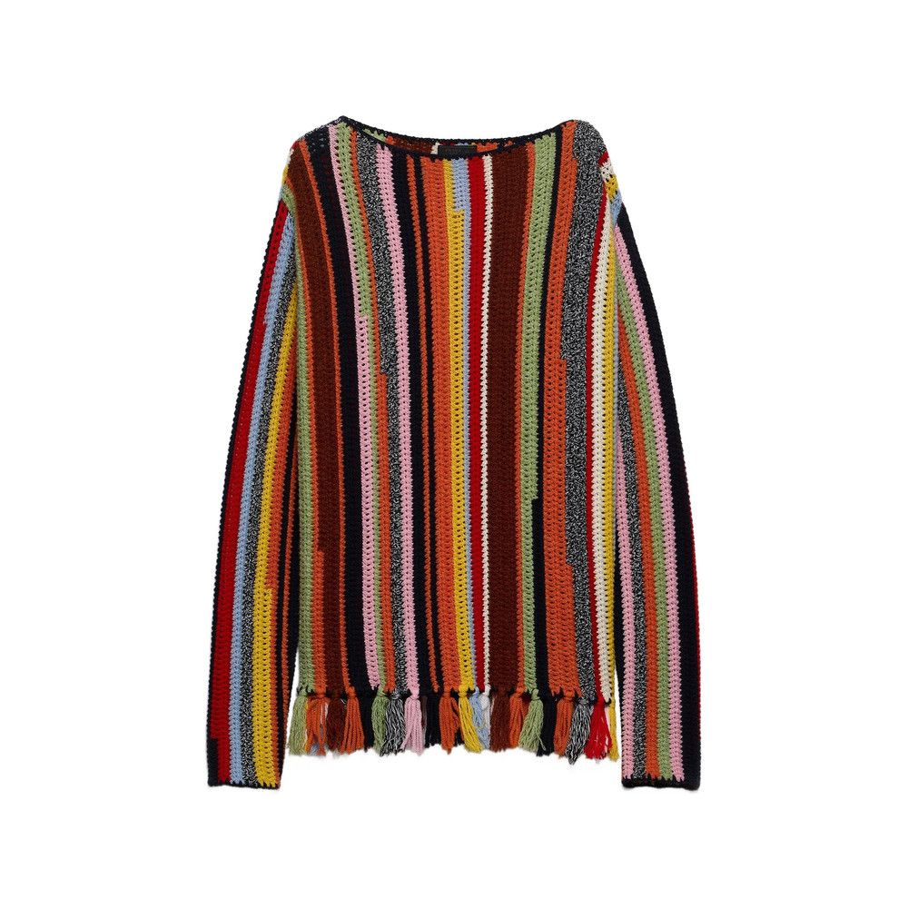 Prada Prada ORANGE Sweaters & Knitwear - Jumpers Size US M / EU 48-50 / 2 - 1 Thumbnail