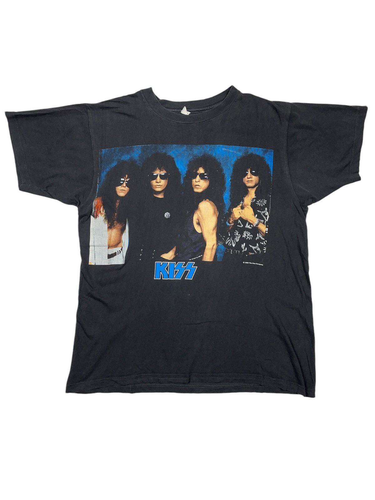 Band Tees × KISS × Vintage Vintage 1989 Kiss Hot In The Shade Tour T-shirt Size US XL / EU 56 / 4 - 1 Thumbnail