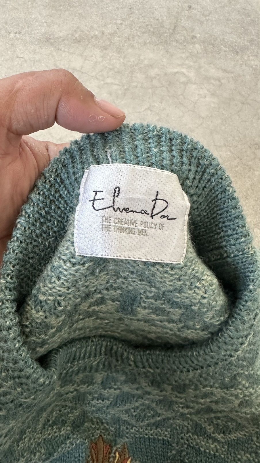 Japanese Brand VINTAGE ELVENCEDOR KNITWEAR SWEATER Size US L / EU 52-54 / 3 - 4 Thumbnail