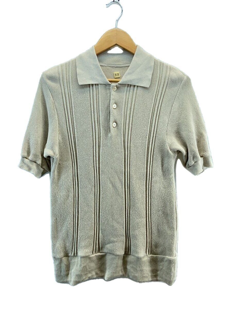 Taiga Takahashi Beige 1960s Polo Knit Size US S / EU 44-46 / 1 - 1 Thumbnail