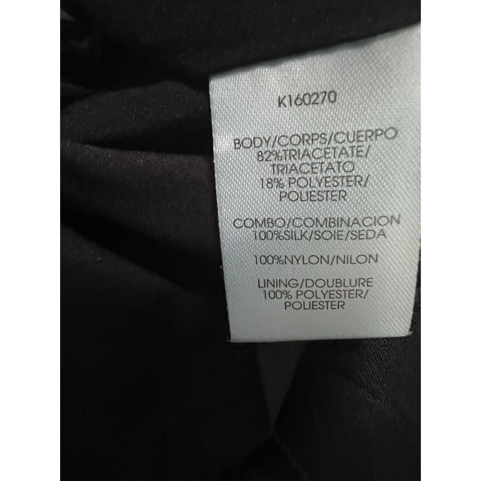 & Other Stories Kay Unger Cocktail Dress Black Sz 4 Lace Sleeve Retail $318 Size S / US 4 / IT 40 - 9 Thumbnail
