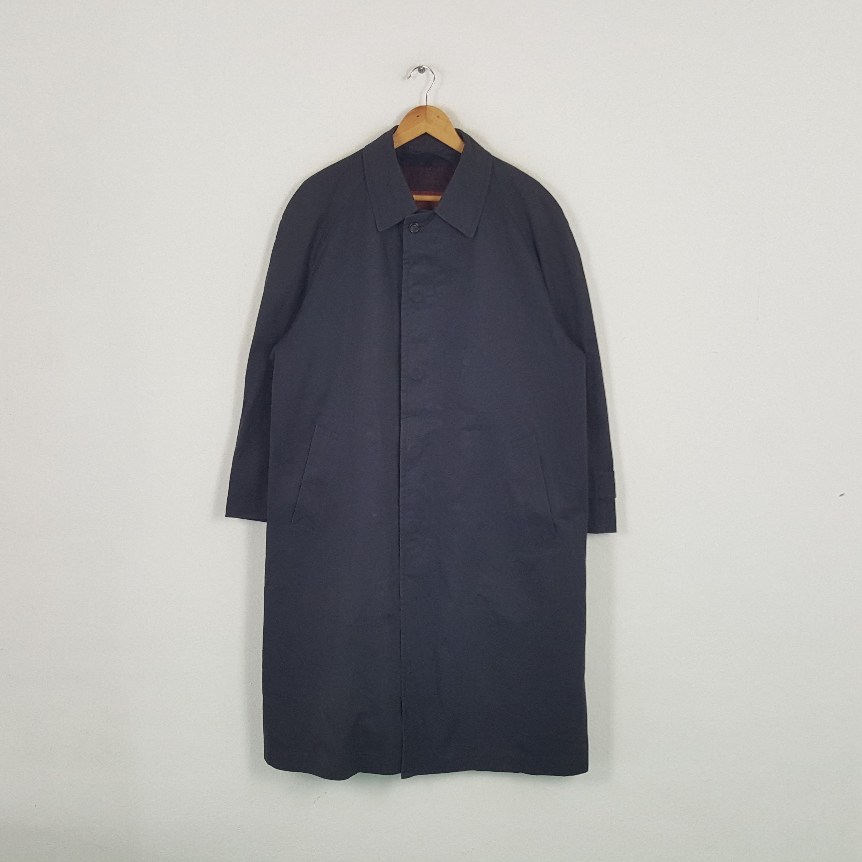 Comme des Garcons × Japanese Brand × Vintage Vintage Comme des Garcons Homme Deux Trench Jacket Size US L / EU 52-54 / 3 - 1 Thumbnail
