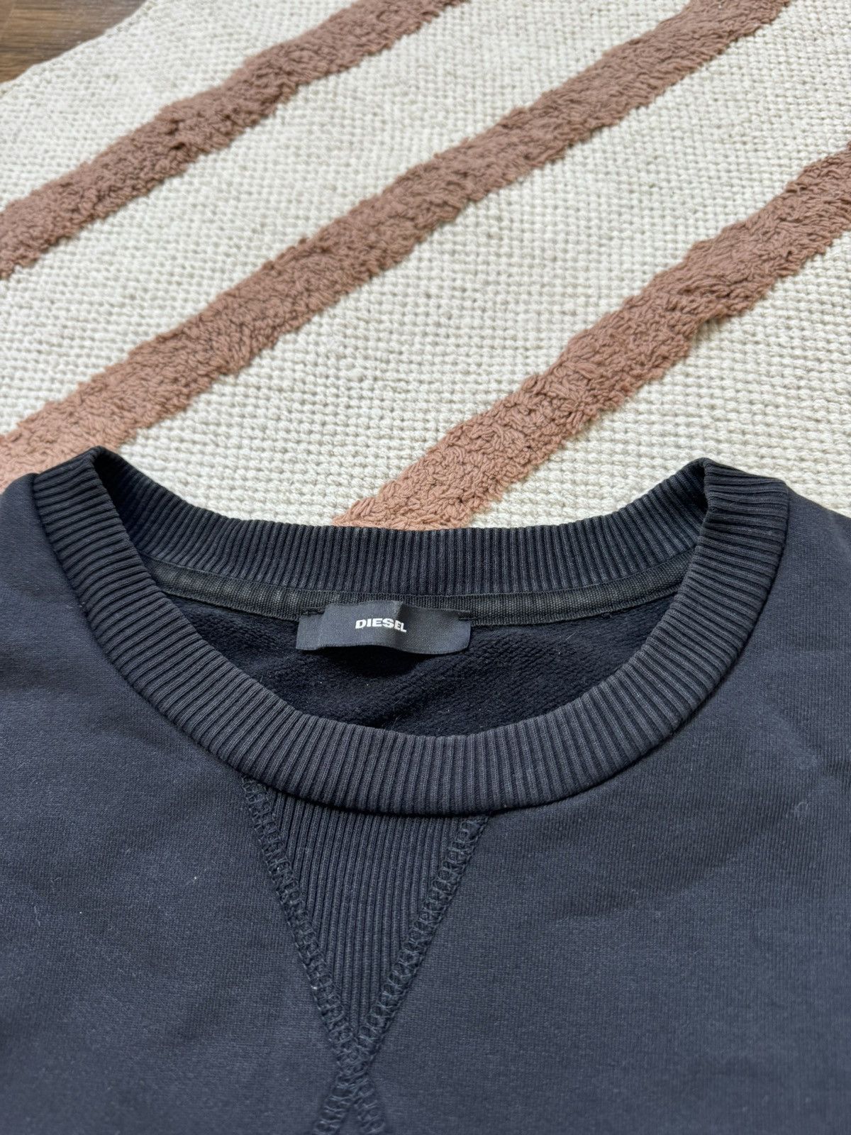 Diesel VINTAGE DIESEL BIG LOGO WMNS SWEATSHIRT Size L / US 10 / IT 46 - 5 Thumbnail
