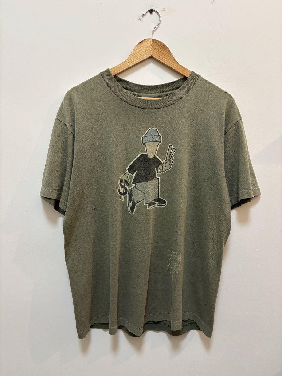 Stussy Vintage 90's Stussy Peace and Prosperity Size US L / EU 52-54 / 3 - 1 Thumbnail