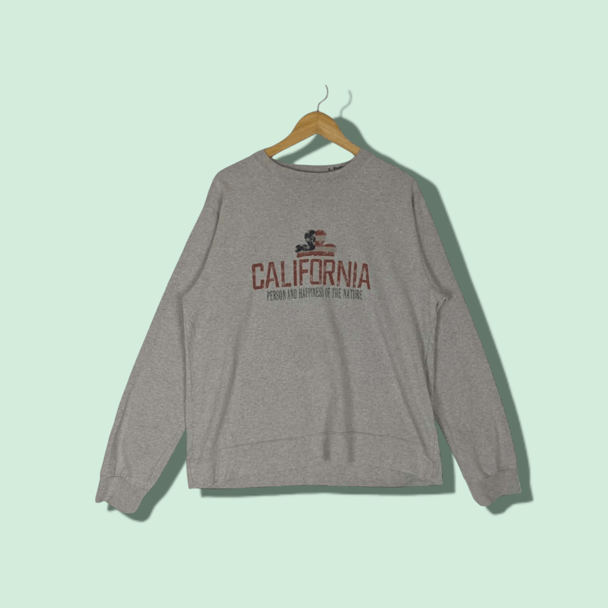 Japanese Brand Japan KRIFF MAYER California Spell Out Crewneck Sweatshirt Size US XL / EU 56 / 4 - 1 Thumbnail