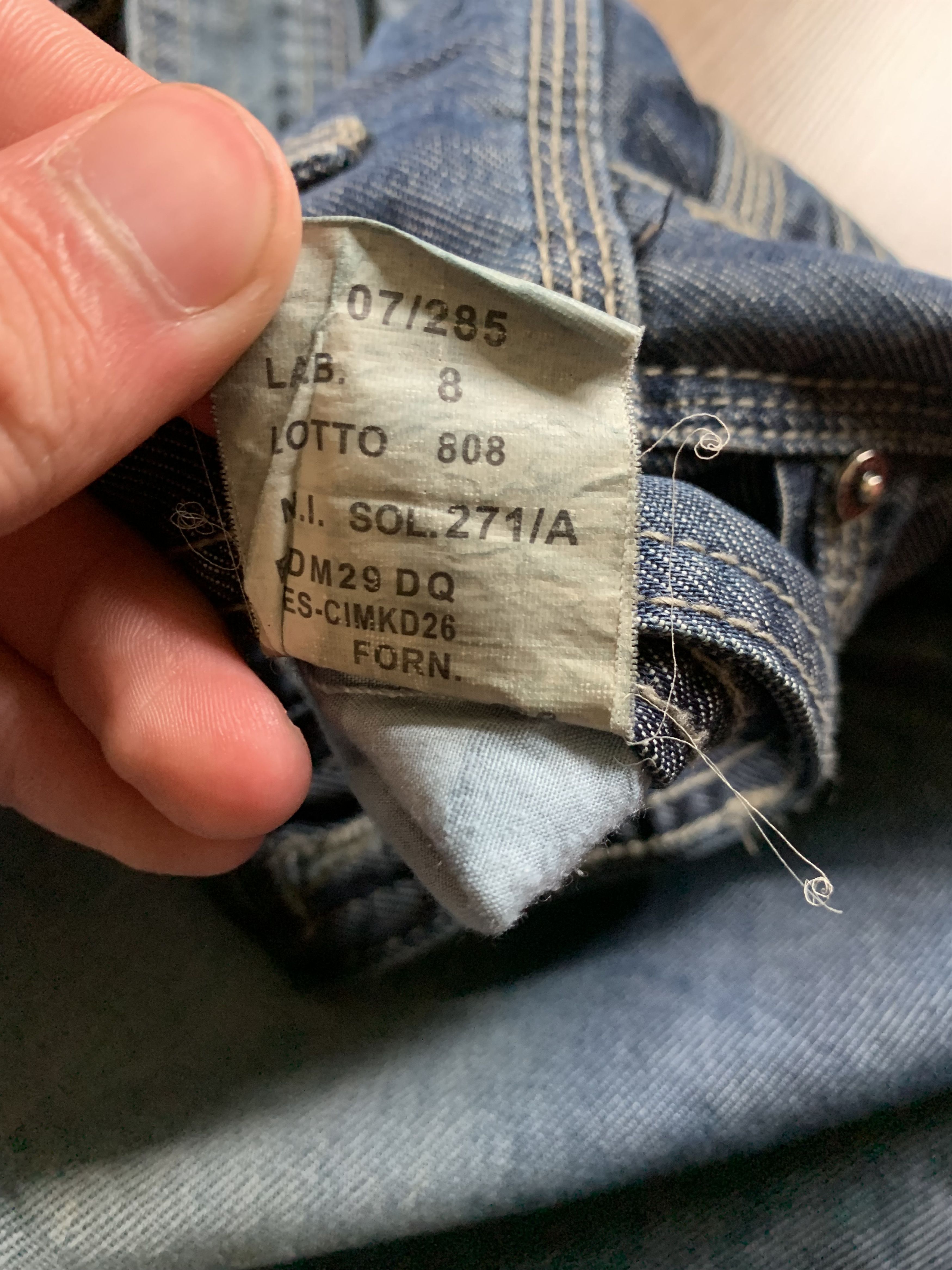 Japanese Brand × Takeshy Kurosawa Takeshy Kurosawa Distressed Jeans Size US 33 - 8 Thumbnail
