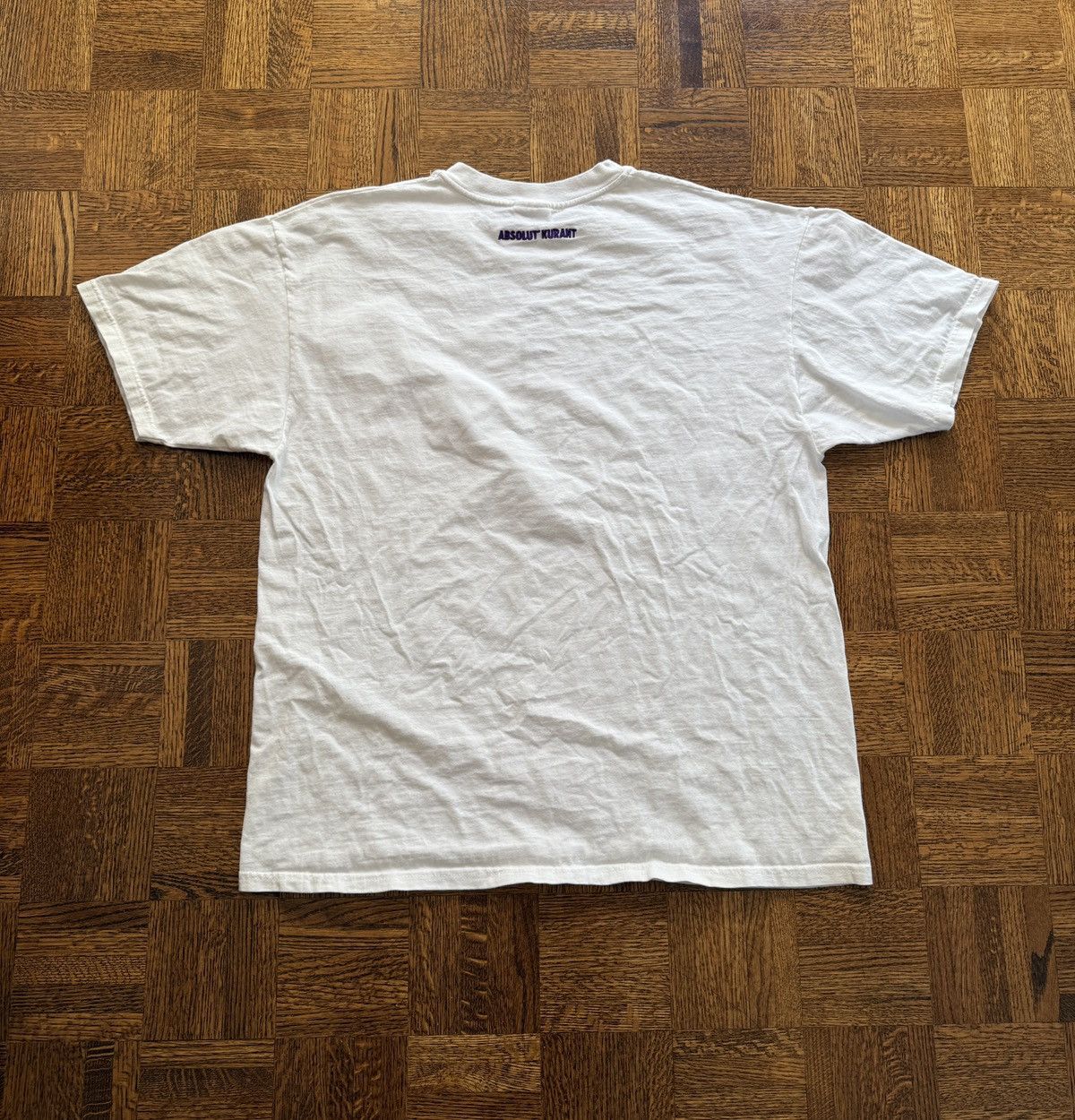 Vintage Vintage 90s Absolut Kurant Embroidered Promo Graphic Tee Size US XL / EU 56 / 4 - 3 Thumbnail