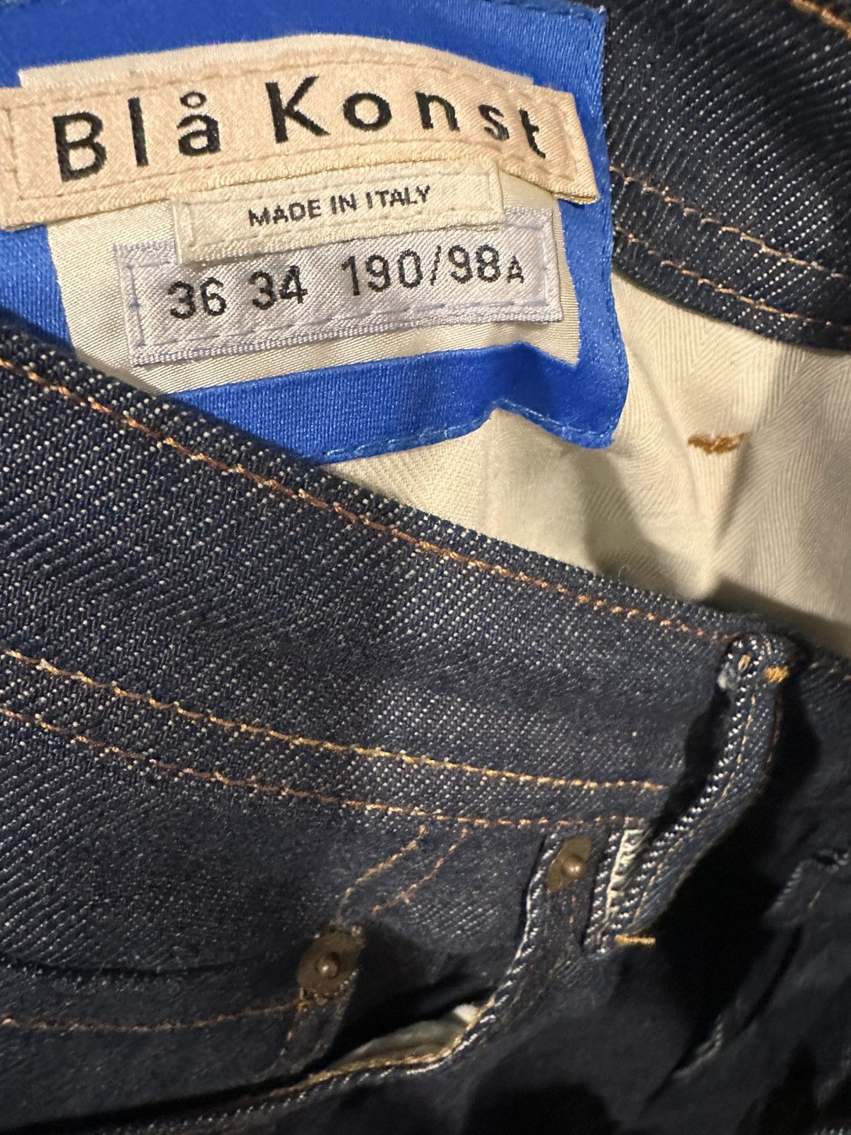 Acne Studios Acne Studios Indigo River Slim Tapered Jeans Size US 36 / EU 52 - 4 Thumbnail