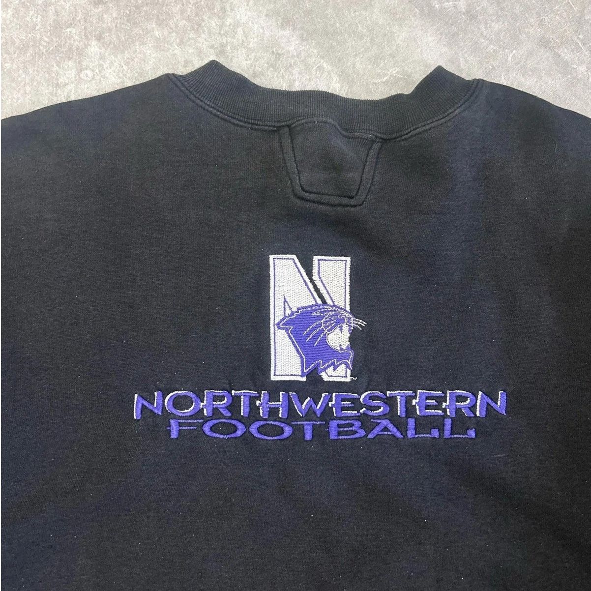 Vintage Vintage Northwestern University Black Starter Crewneck XL Size US XL / EU 56 / 4 - 2 Thumbnail