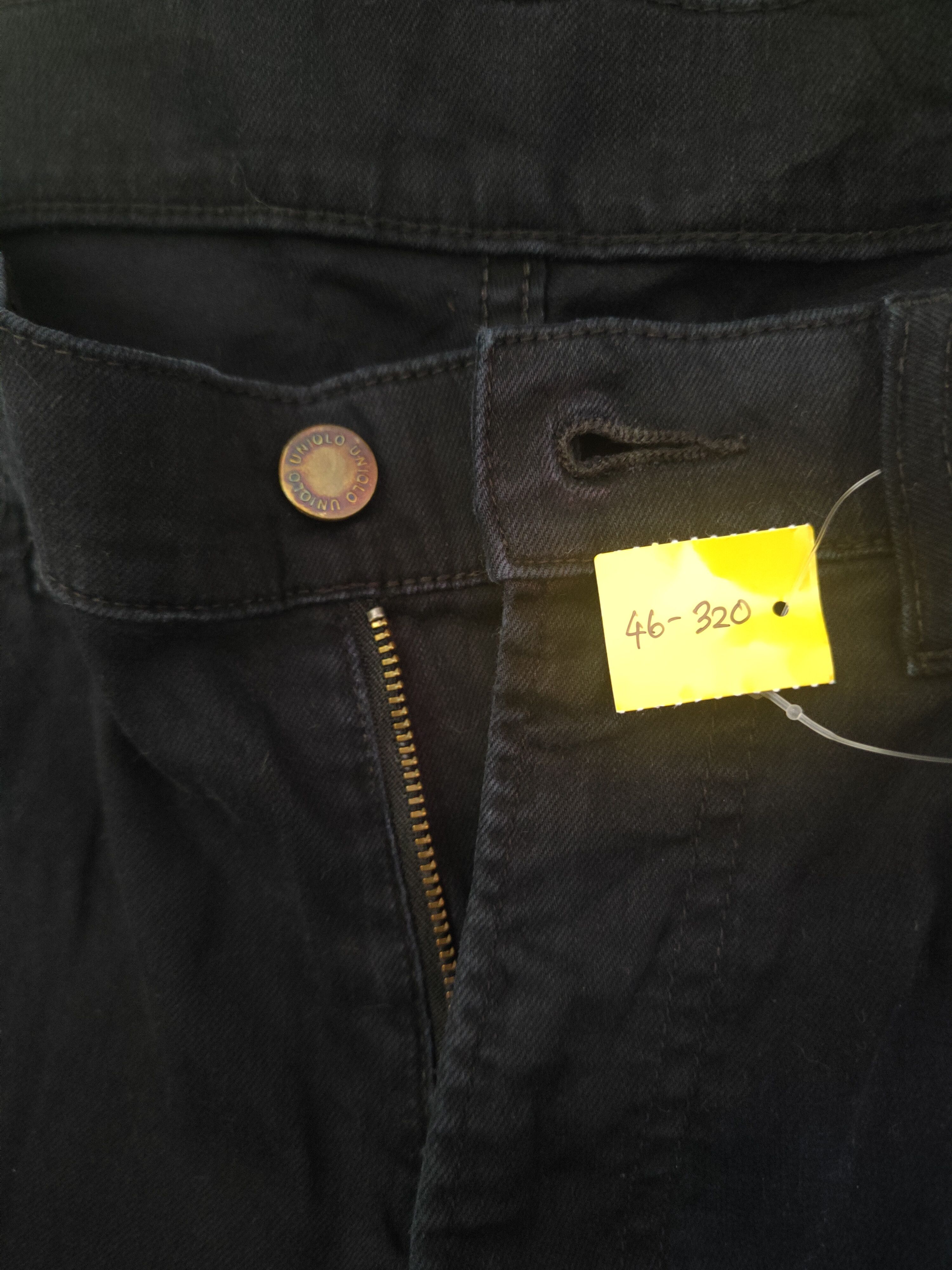 Japanese Brand DL Uniqlo Black Multipocket Casual Pants #46-320 Size US 31 - 14 Thumbnail