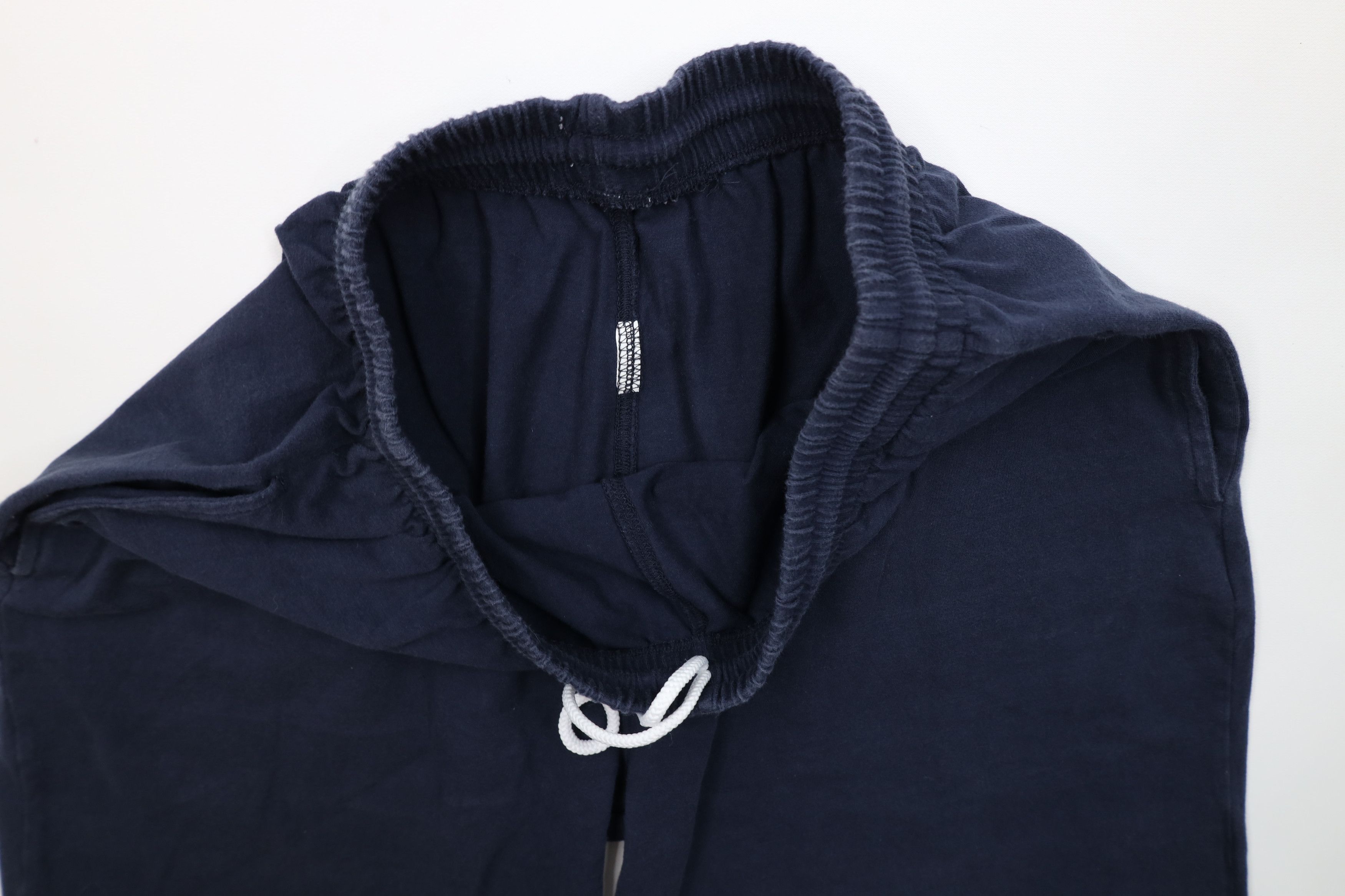 Champion Vintage 90s Champion Monochrome Above Knee Shorts Navy Blue Size US 32 / EU 48 - 7 Thumbnail