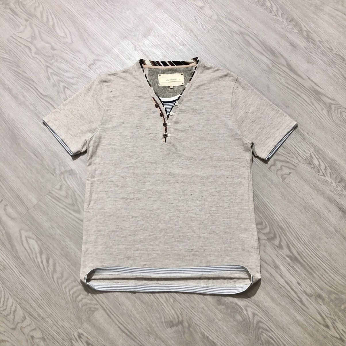 Japanese Brand 2000s Confirm Japanese Double Layers Goa Lgb Tee Gothic Size US L / EU 52-54 / 3 - 6 Thumbnail