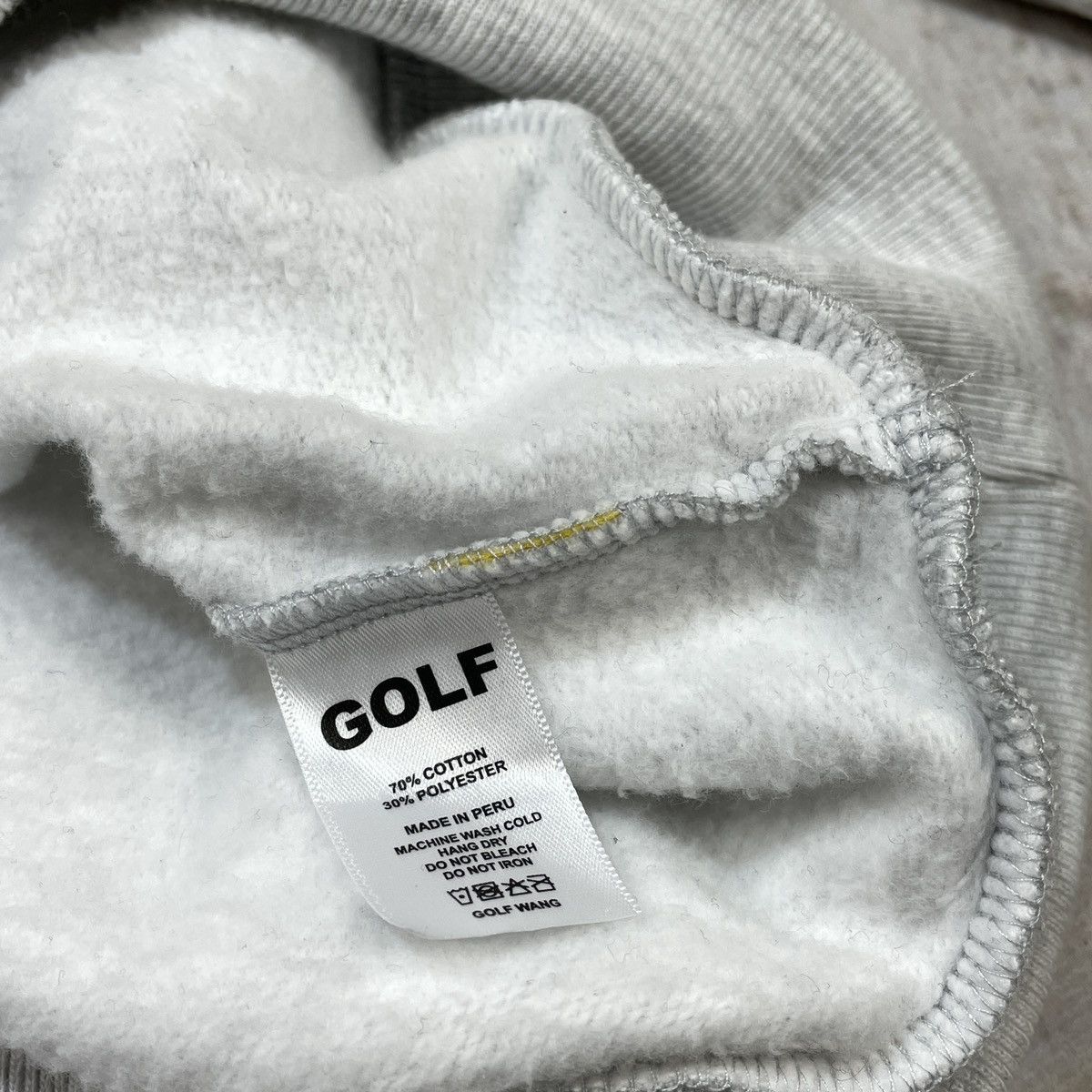 Golf Wang × Rap Tees × Tyler The Creator Golf Wang x Tyler Basic Golf Logo Sweatshirt Size US L / EU 52-54 / 3 - 11 Thumbnail