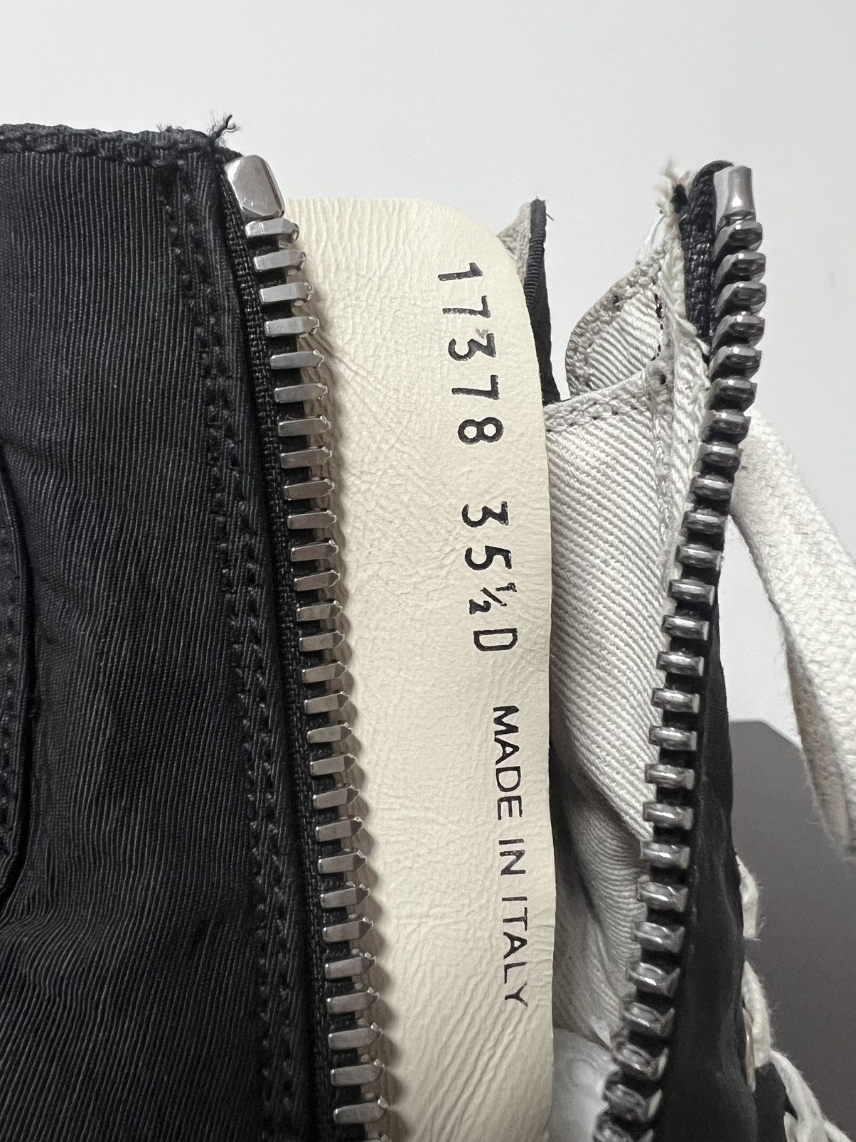 Rick Owens Drkshdw Rick owens ss19 ramones high top sneakers sz35.5 Size US 5.5 / IT 35.5 - 9 Thumbnail