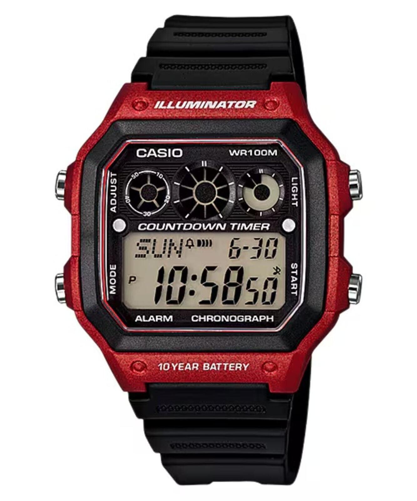 Casio Casio Men's Watch - AE-1300WH-4AVDF Size ONE SIZE - 1 Preview