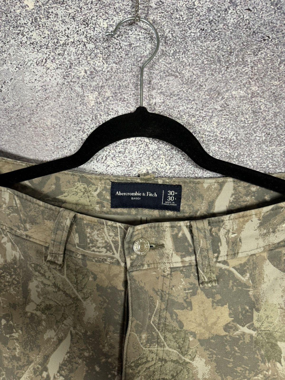 Abercrombie & Fitch × Realtree Abercrombie & Fitch Baggy Realtree Camo Pants Streetwear Size US 30 / EU 46 - 8 Thumbnail