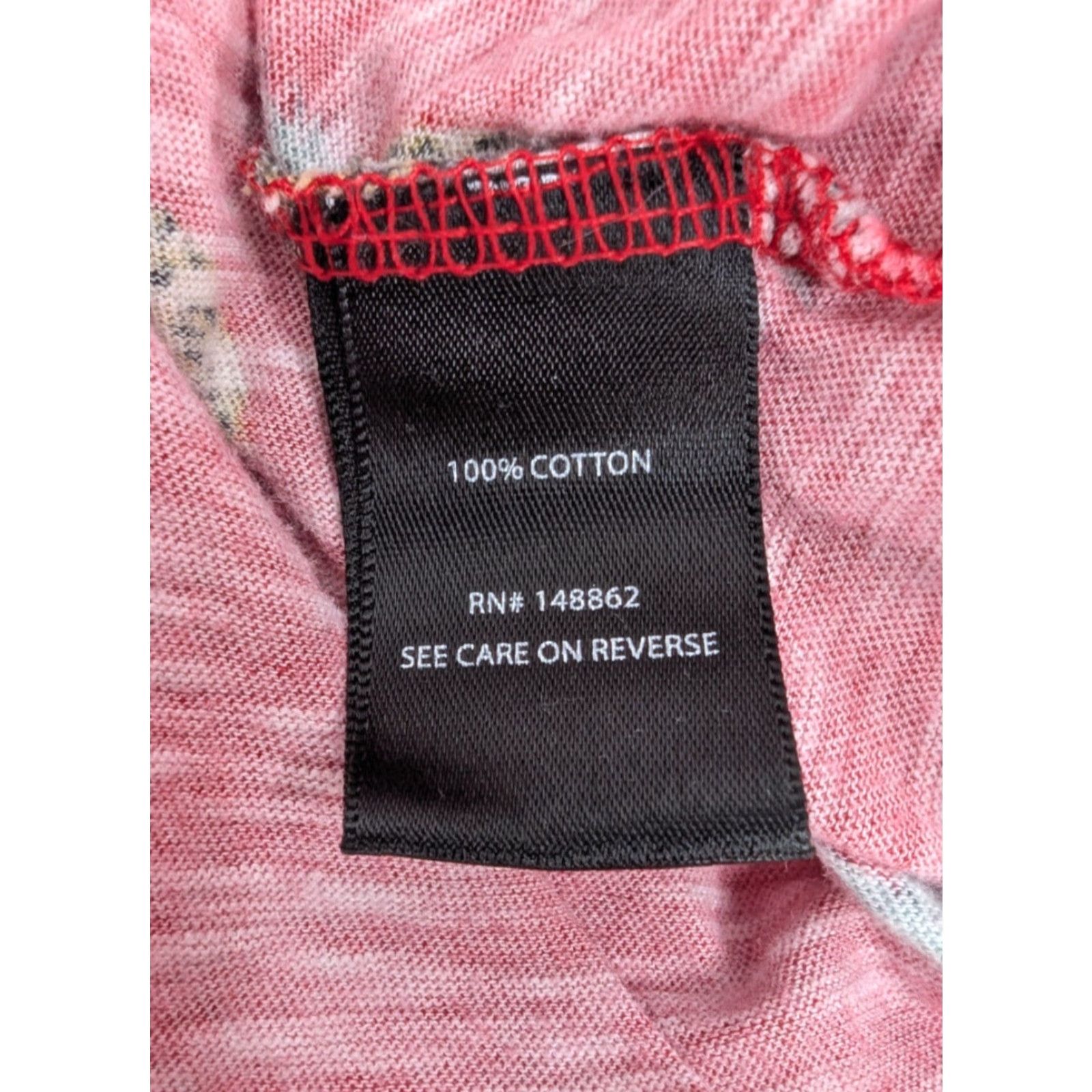 Torrid Torrid Blouse Shirt Women Pink Red Pineapple Print Short Sleeve Pullover Size 2X Adults Plus V-Neck Knit Polyester Size XXL / US 16-18 / IT 52-54 - 6 Thumbnail