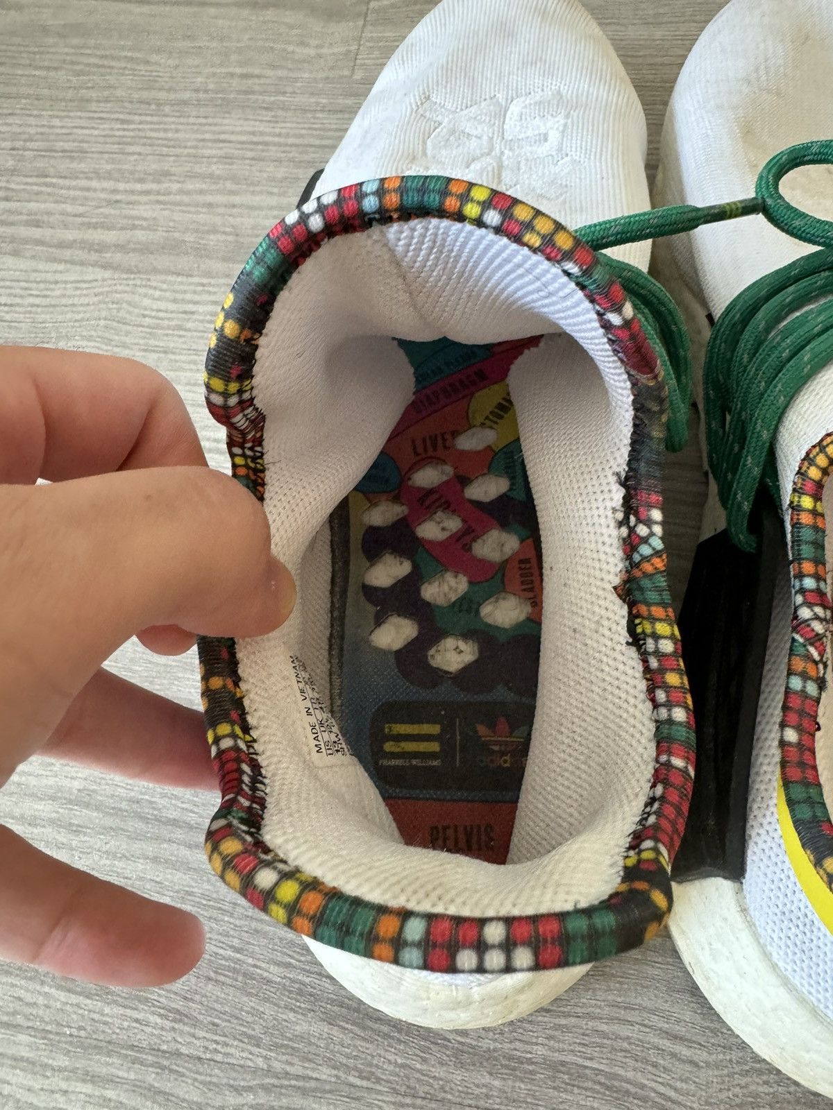 Adidas × Pharrell Adidas NMD Hu Pharrell Inspiration Pack White (Size 13) Size US 13 / EU 46 - 6 Thumbnail