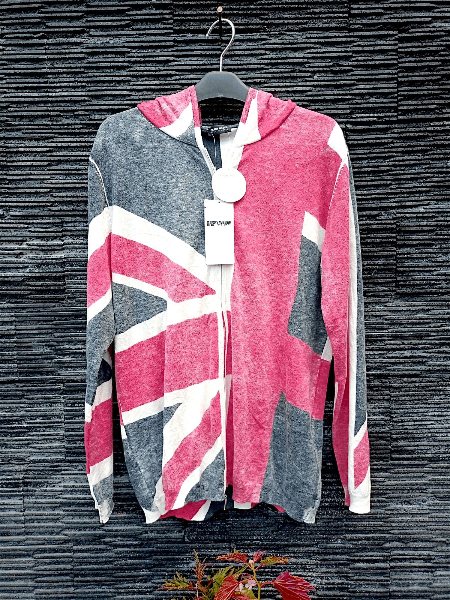 Designer × Japanese Brand Gerry Weber Zipper Hoodie Union Jack All Over Print Size US L / EU 52-54 / 3 - 8 Thumbnail