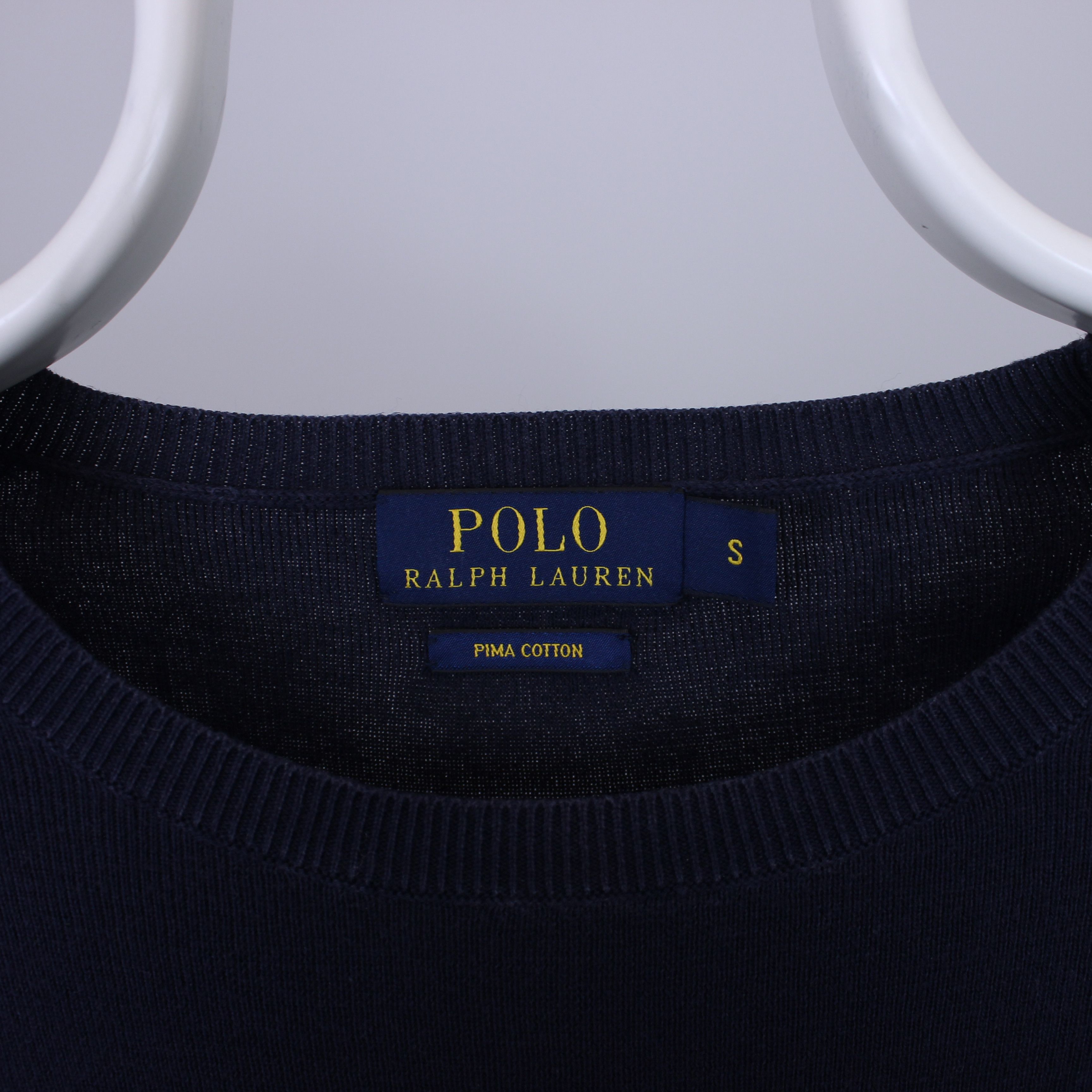 Polo Ralph Lauren Polo Ralph Lauren sweater logo S pima cotton Size US S / EU 44-46 / 1 - 9 Thumbnail