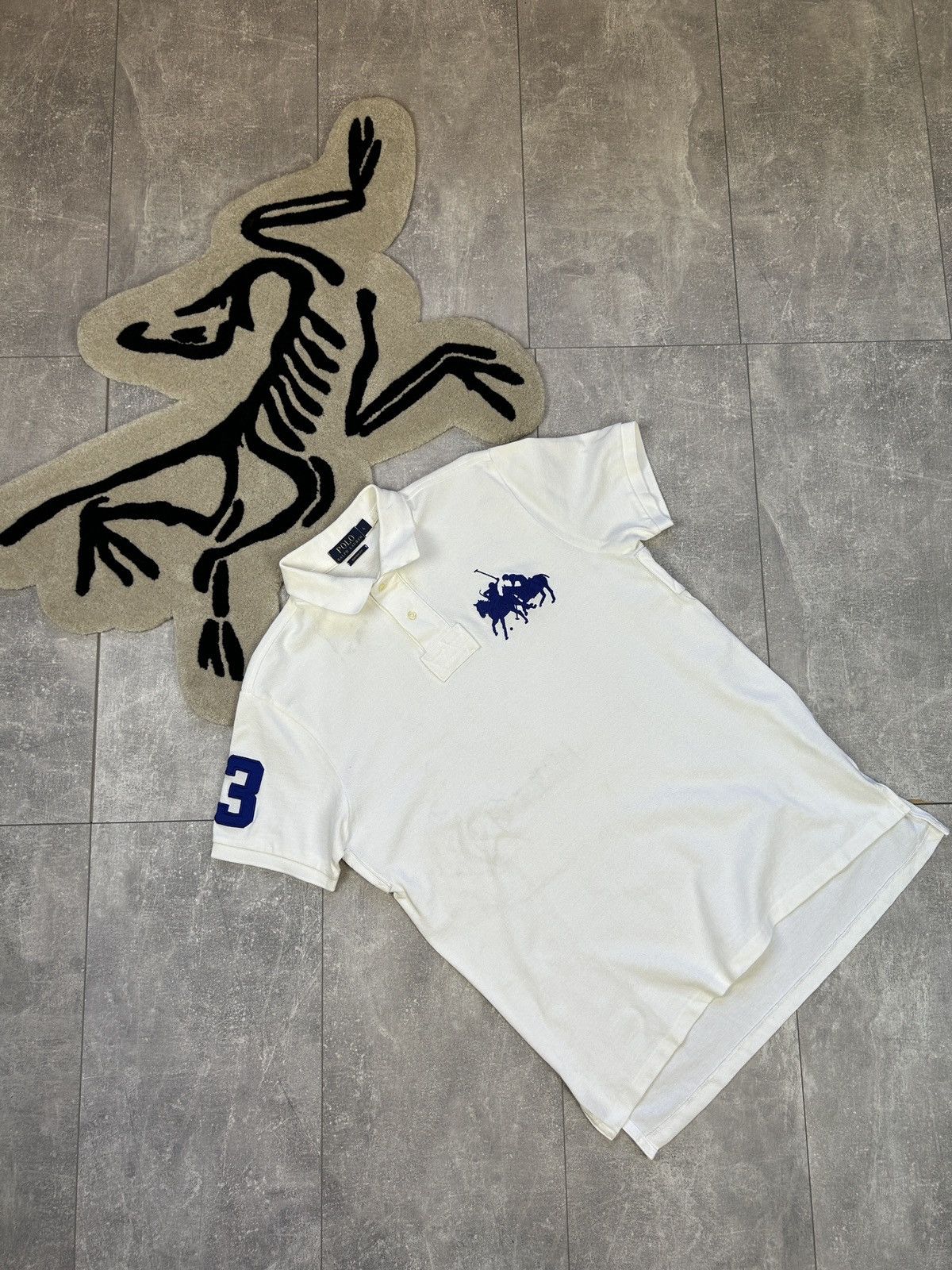 Polo Ralph Lauren × Vintage Mens Vintage Polo Ralph Lauren Polos y2k rugby rare T-shirt Size US L / EU 52-54 / 3 - 20 Thumbnail
