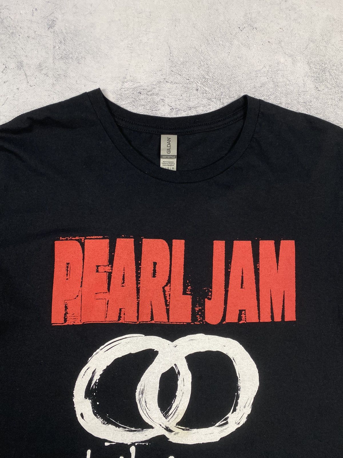 Band Tees Pearl Jam Tour 2022 Black Don't Give Up Crew Neck T Shirt Size US L / EU 52-54 / 3 - 5 Thumbnail