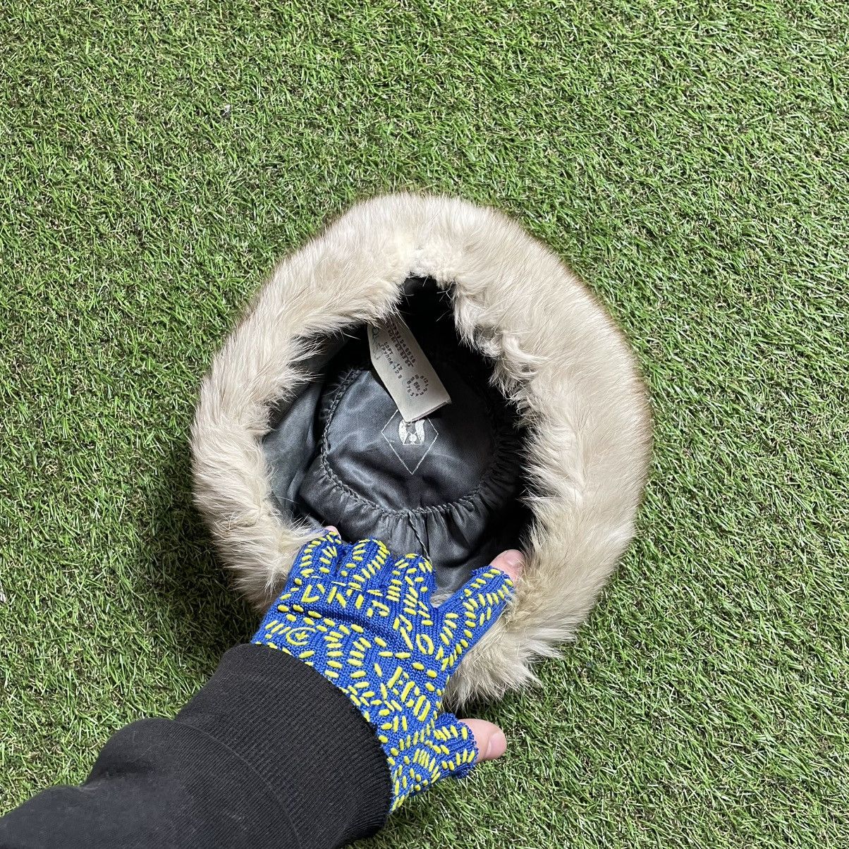 Vintage Vintage Karakul Fur Trapper Hat Archive Alt Grunge Faded OS Size ONE SIZE - 4 Thumbnail