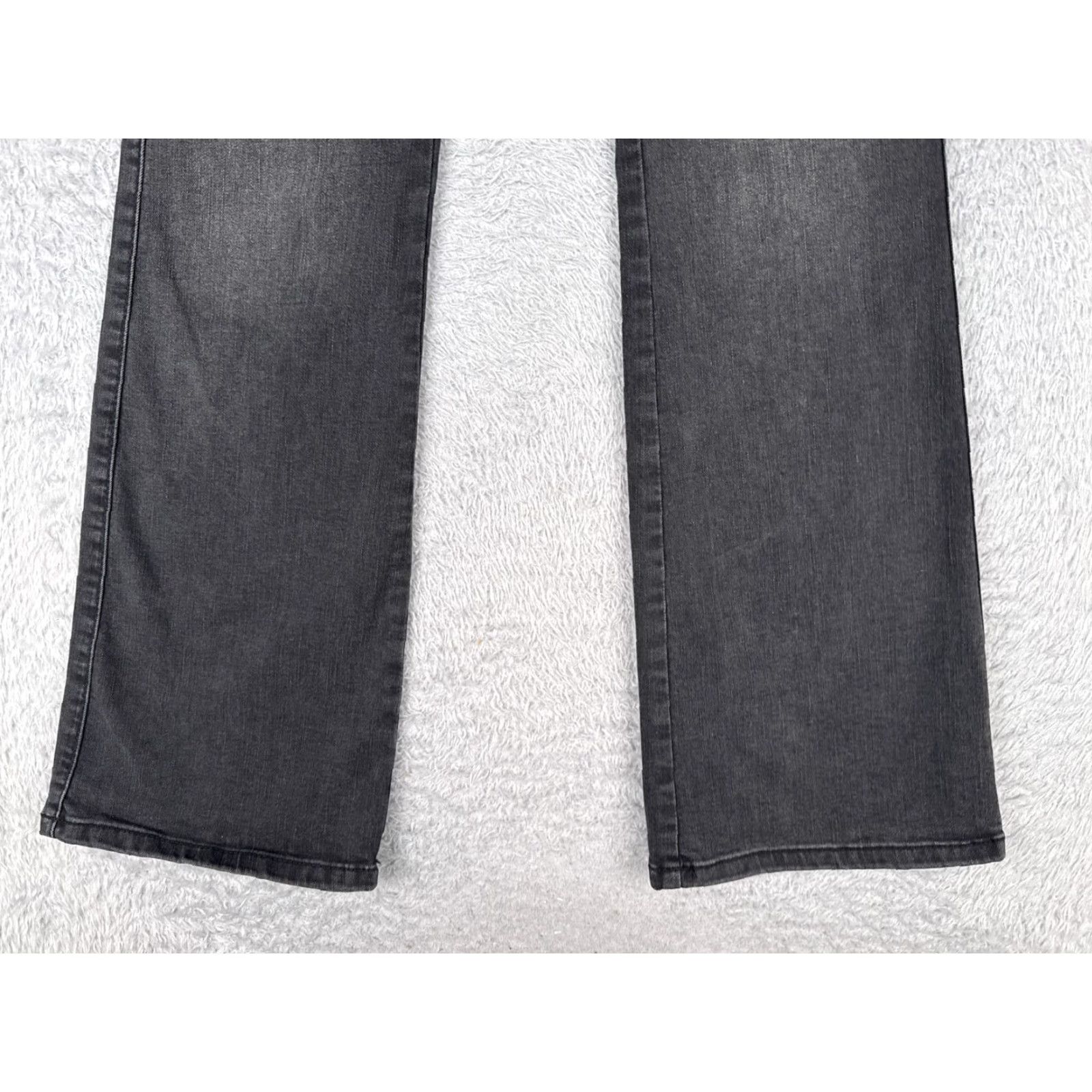 Vintage INC Jeans Womens 6 Black Elizabeth Bootcut Mid Rise Cotton Blend 30x32 Denim Size 28" / US 6 / IT 42 - 2 Thumbnail