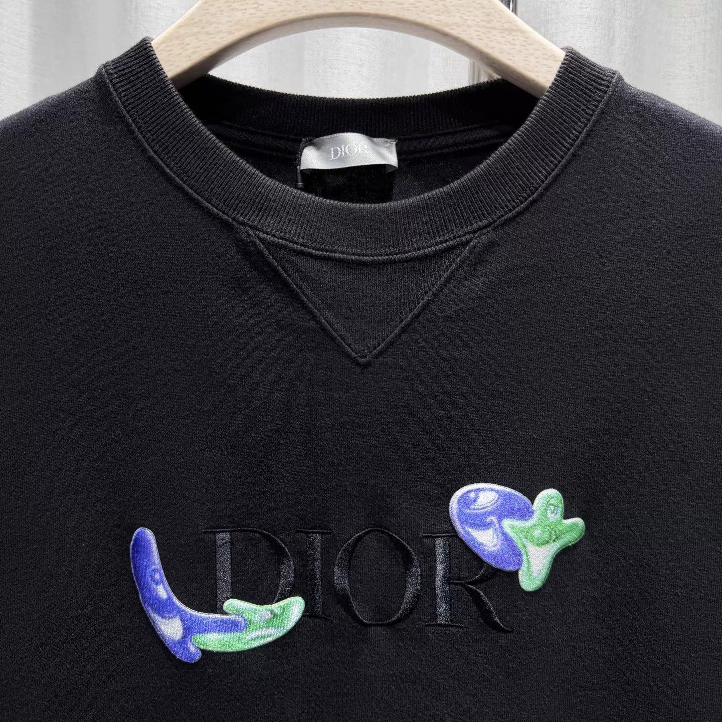 Dior DIOR x Kenny Scharf Short Sleeve T-Shirt Black S Size US S / EU 44-46 / 1 - 3 Thumbnail